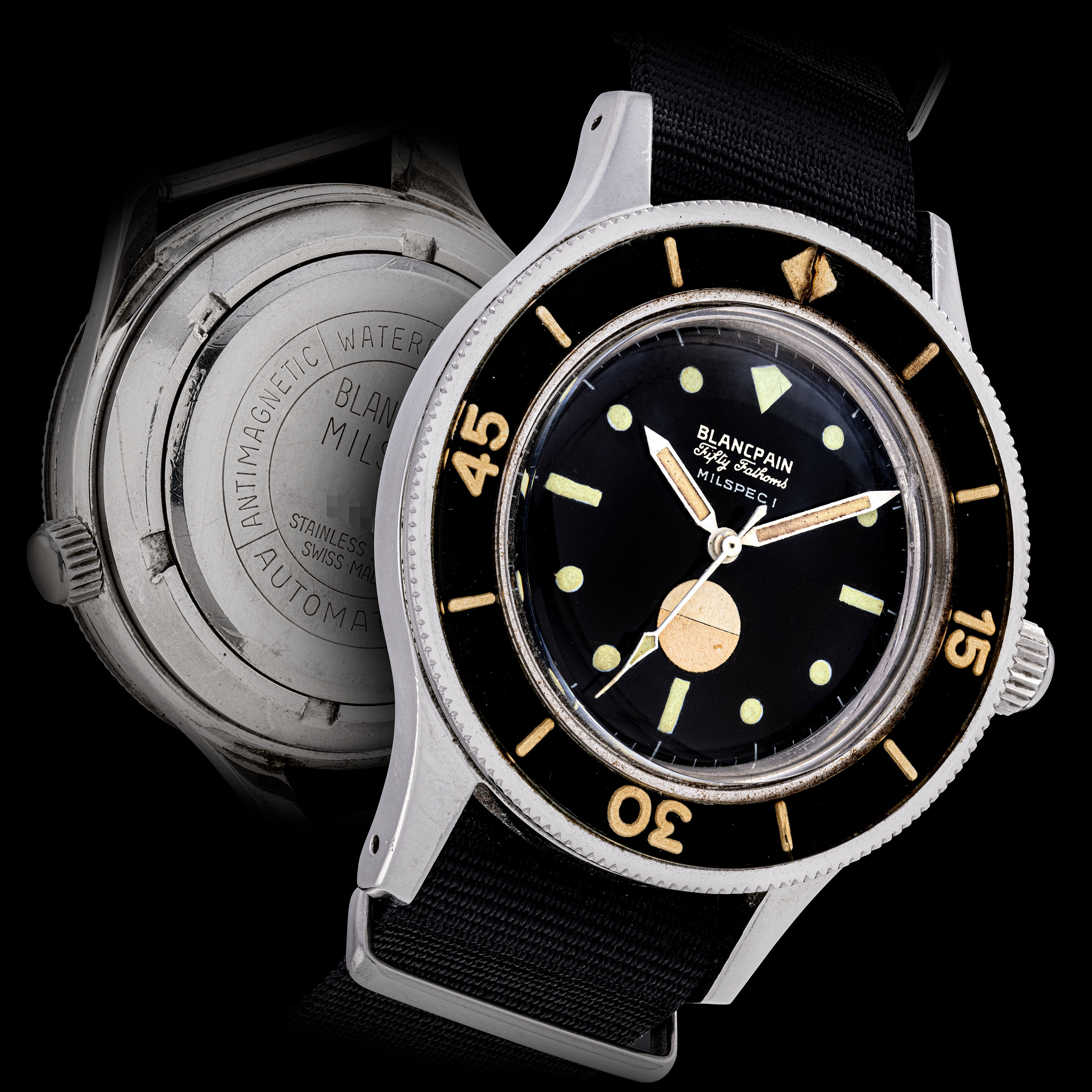 BLANCPAIN, FIFTY FATHOMS, MILSPEC 1, Christie's
