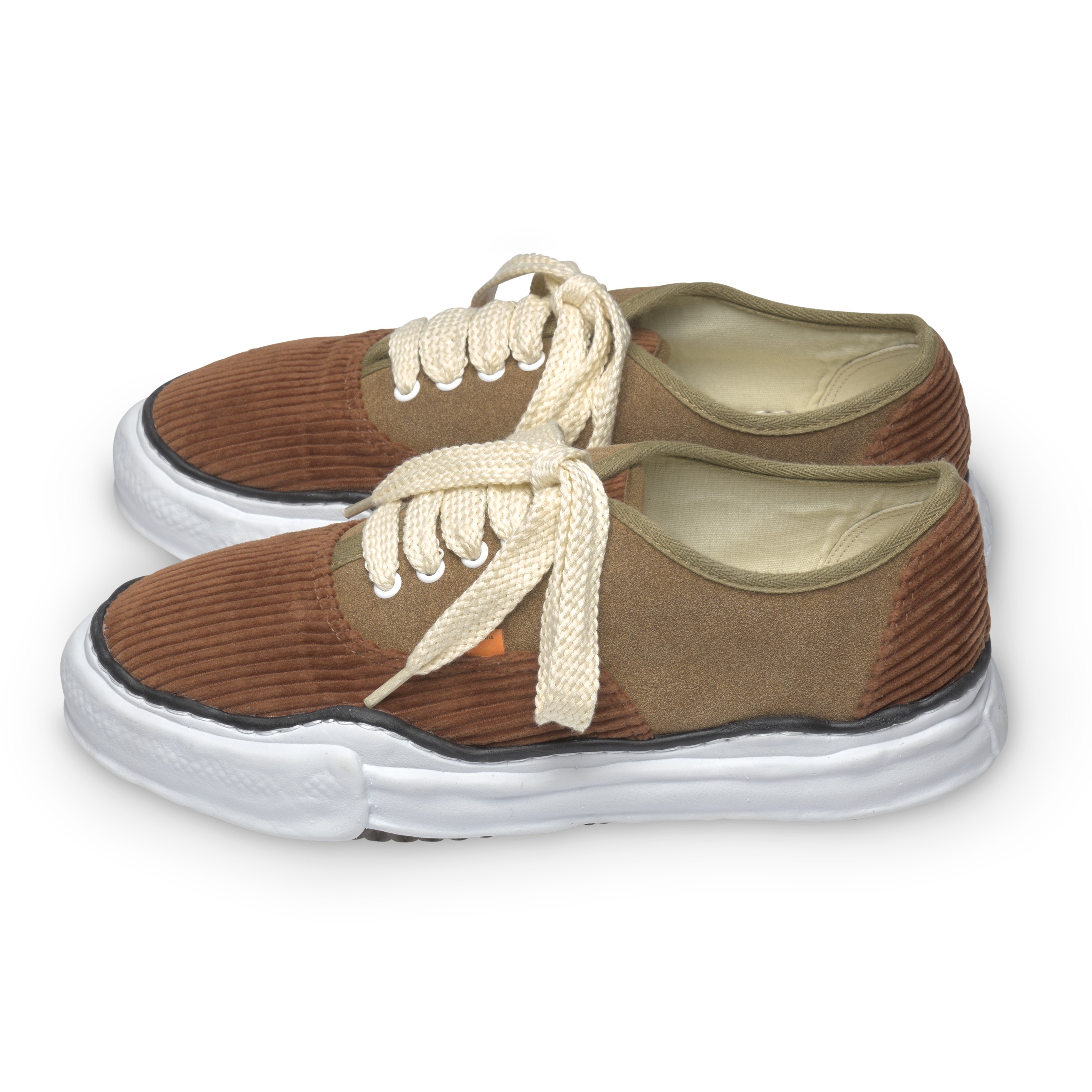A SET OF TWO: A PAIR OF BROWN MADNESS x MAISON MIHARA YASUHIRO 