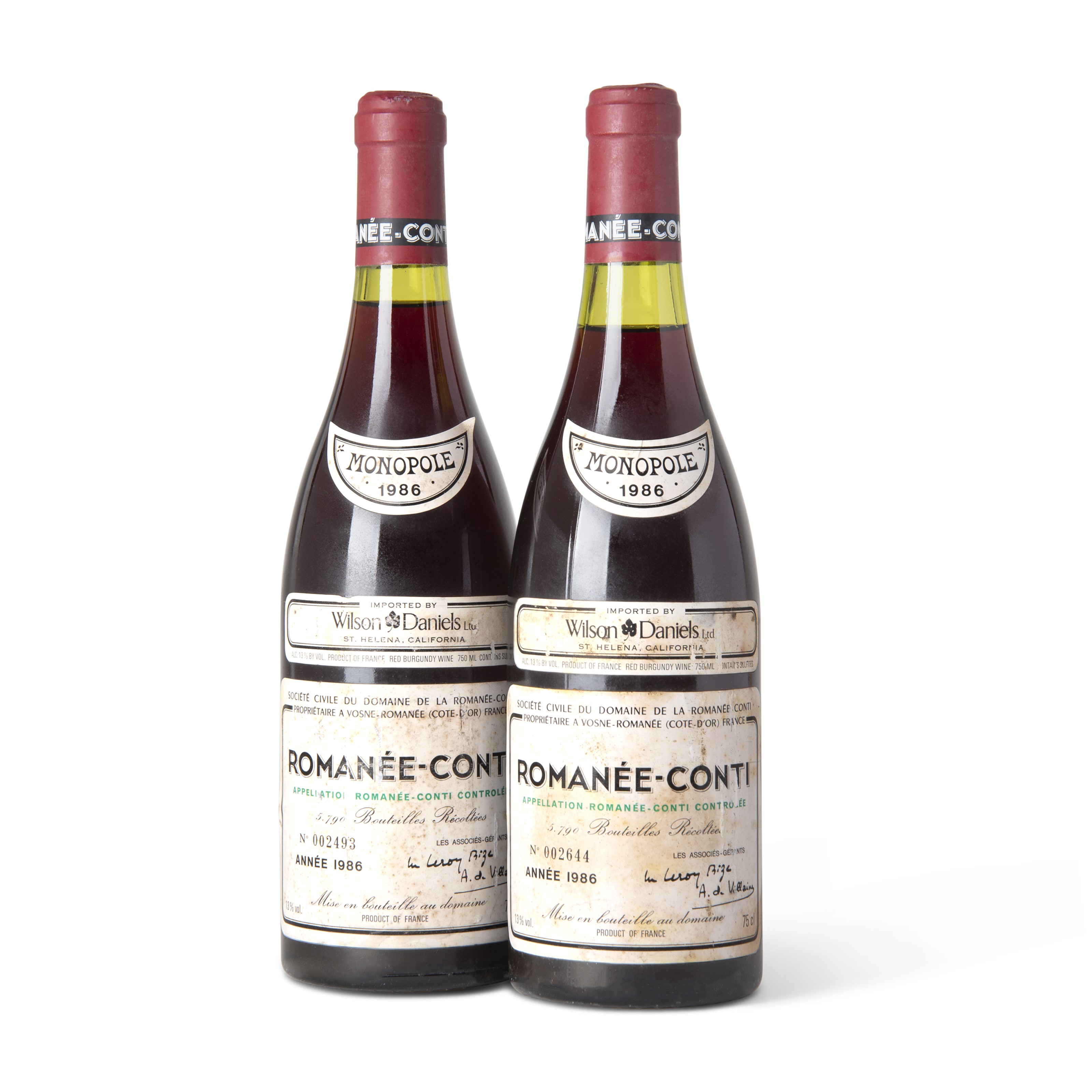 Domaine de la Romanée-Conti, Richebourg 1966, (5 bottles) Three
