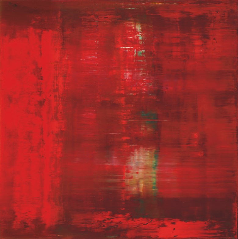 Gerhard Richter (b. 1932), Abstraktes Bild 747-1. Painted in 1991. Oil on canvas. 200 x 200 cm. (78 34 x 78 34 in.). Estimate HK$128,000,000–166,000,000. Offered in
20th21st Century Art Evening Sale Worlds in a Hand on 1 December 2021 at Christie’s in Hong Kong
