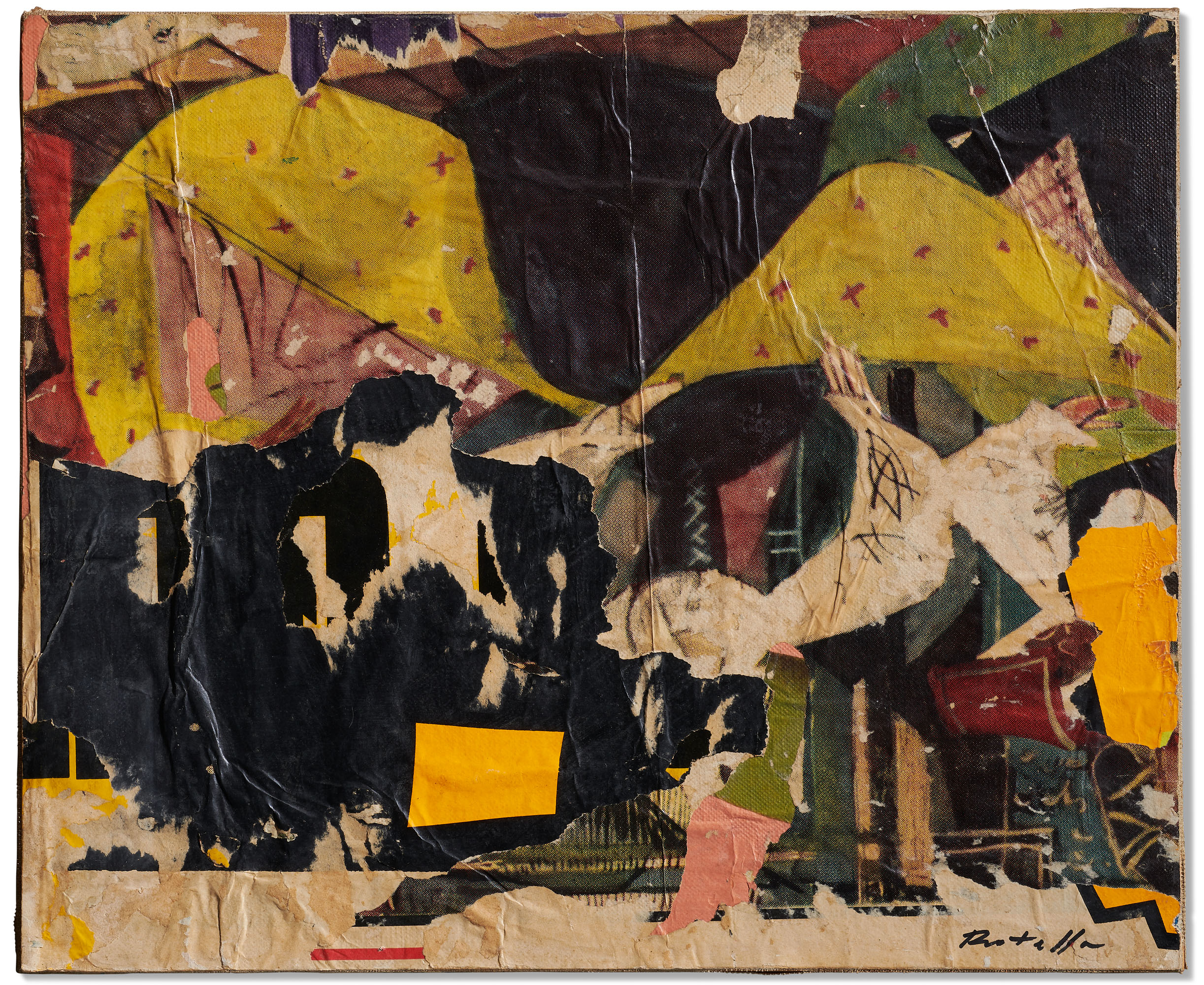 Mimmo Rotella (1918-2006), Campestre | Christie’s