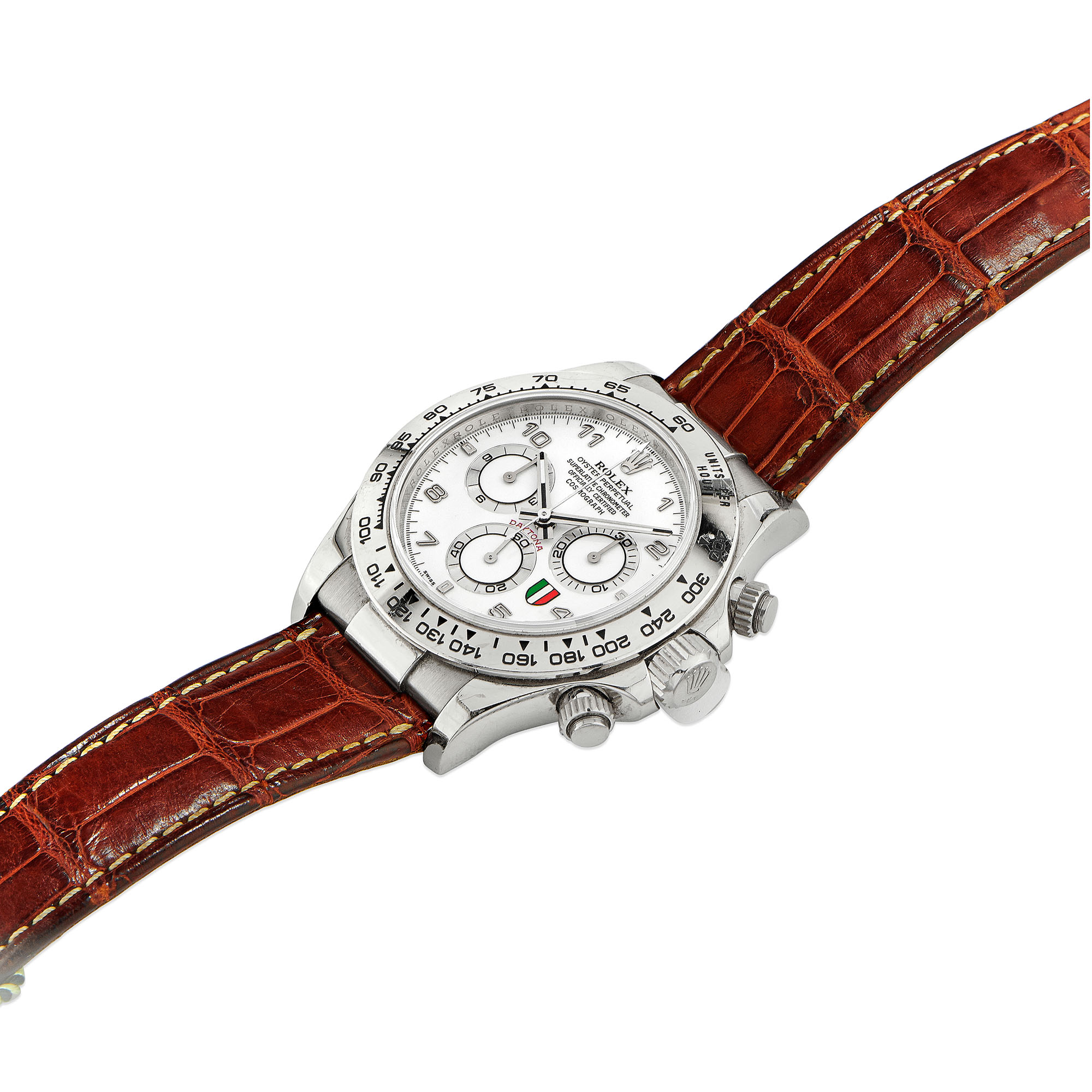 Rolex daytona discount oro quadrante bianco