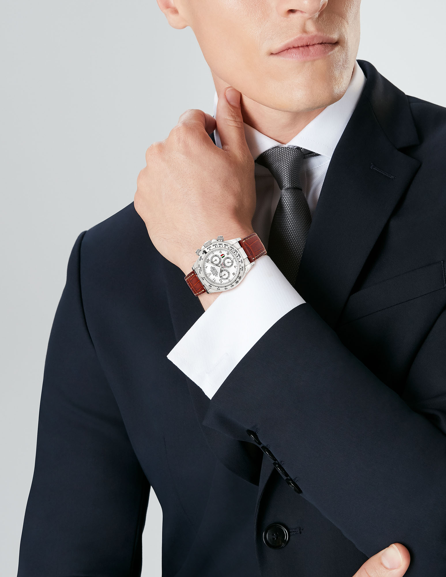 ROLEX DAYTONA IN ORO BIANCO REF. 116519 CASSA NO. Z235236