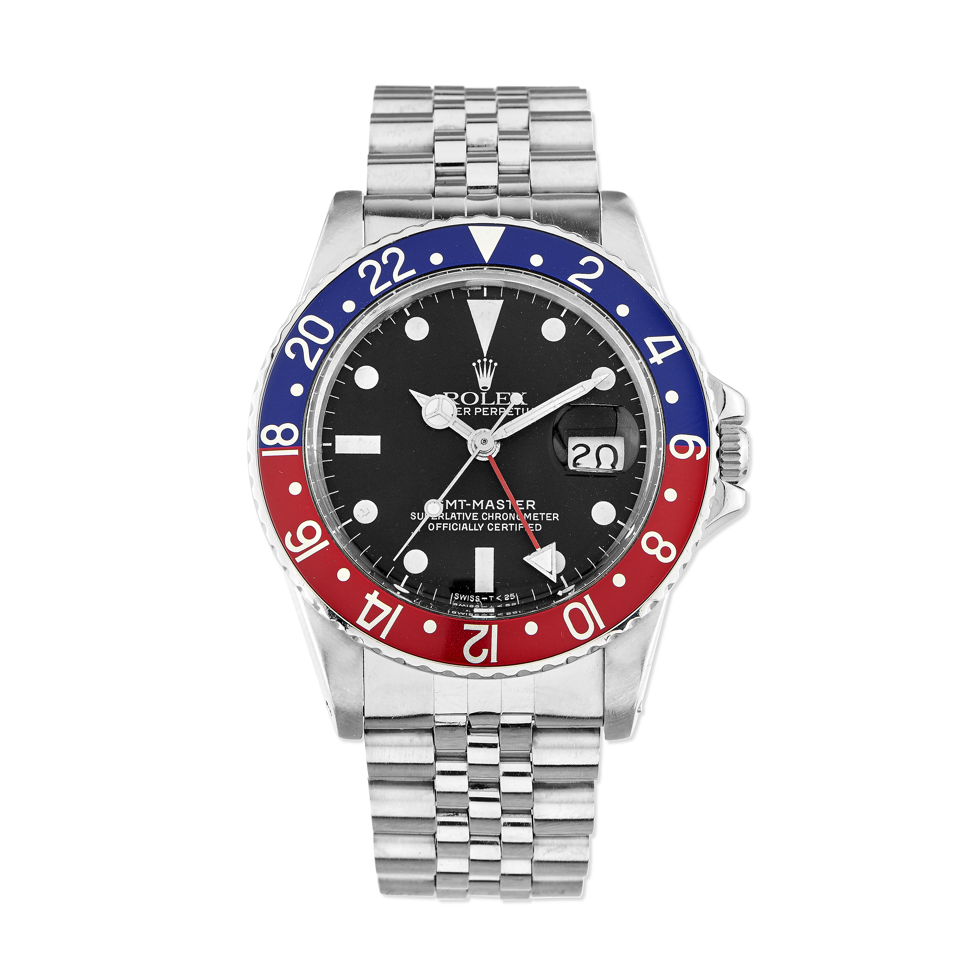 ROLEX OROLOGIO DA POLSO PEPSI GMT MASTER IN ACCIAIO REF. 16750