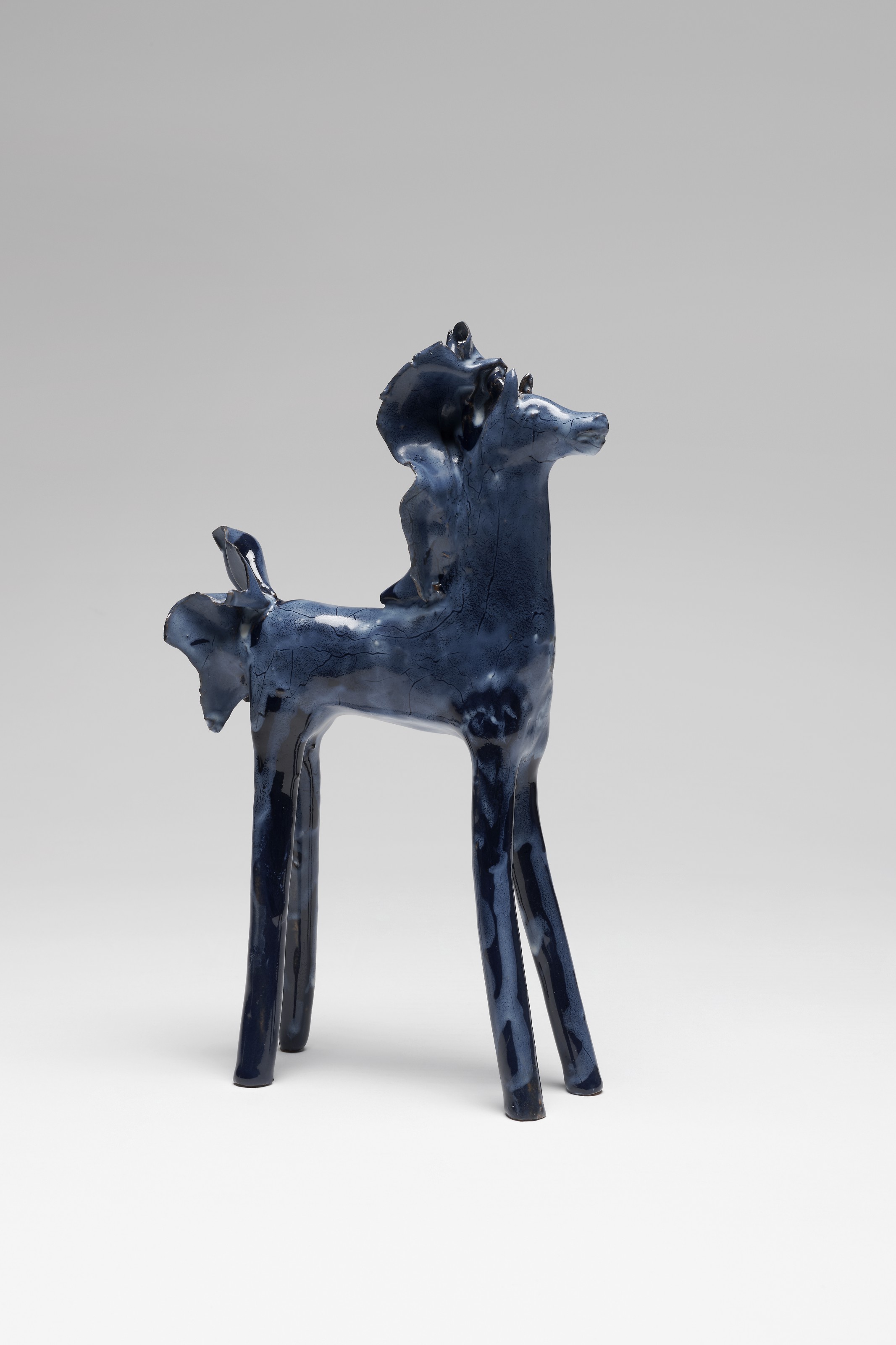 Fausto Melotti (1901-1986), Cavallino, 1955. Polychrome glazed ceramic. 25 x 15 x 6 cm. Estimate: €12,000-18,000. Offered in 20th/21st Century: Milan Online Sale, 8-18 November 2021, Online
