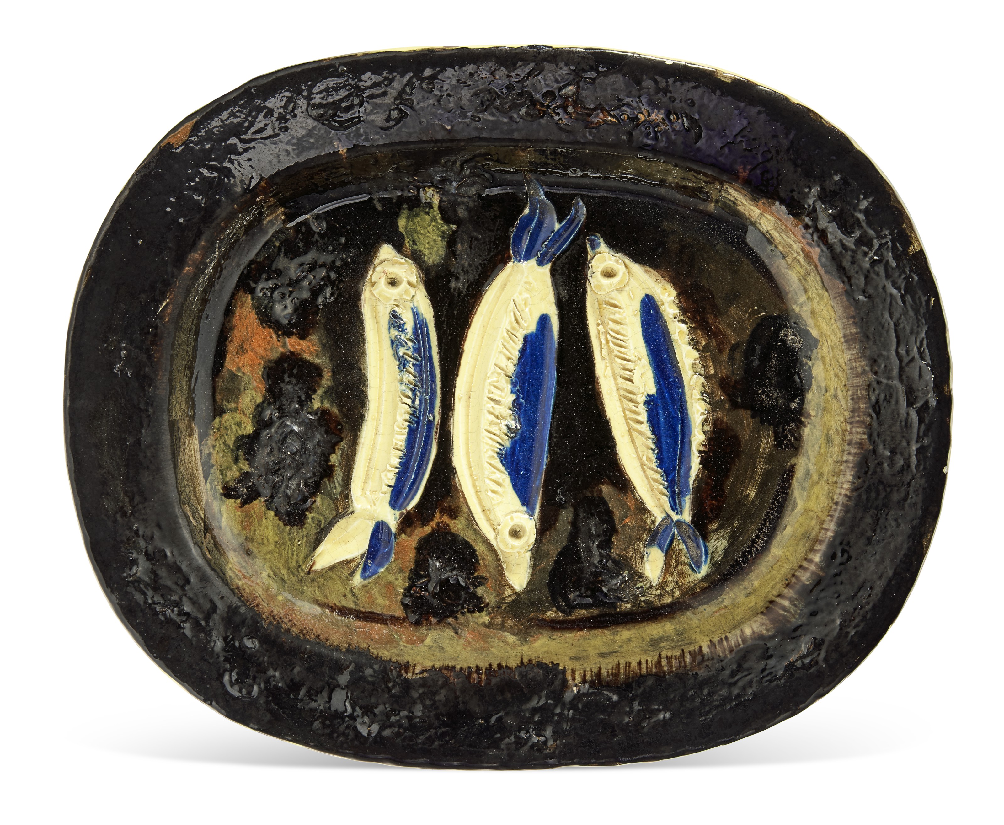 PABLO PICASSO (1881-1973), Trois sardines (A.R. 34) | Christie's