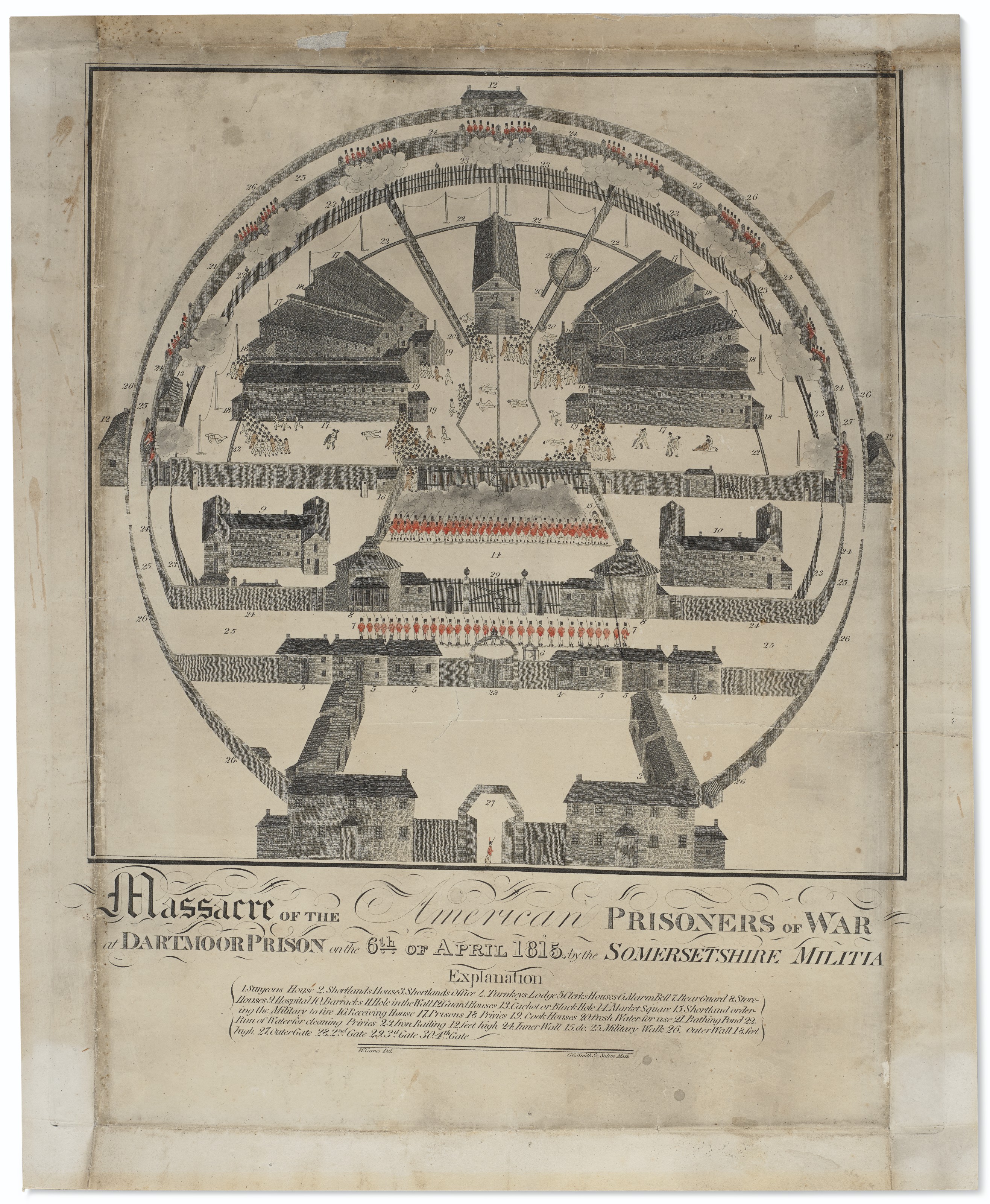 Massacre Of The American Prisoners Of War At Dartmoor Prison On The 6th Of April 1815 By The Somersetshire Militia You'll learn more about the theme and plot than you will from any what follows are the vital details of prisoners studied, analyzed, deconstructed, dissected. christie s
