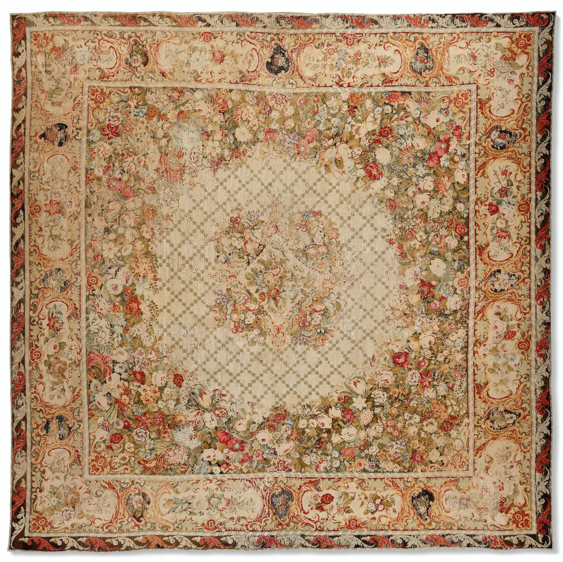 A RUSSIAN NEEDLEWORK CARPET, 19TH CENTURY Christie's