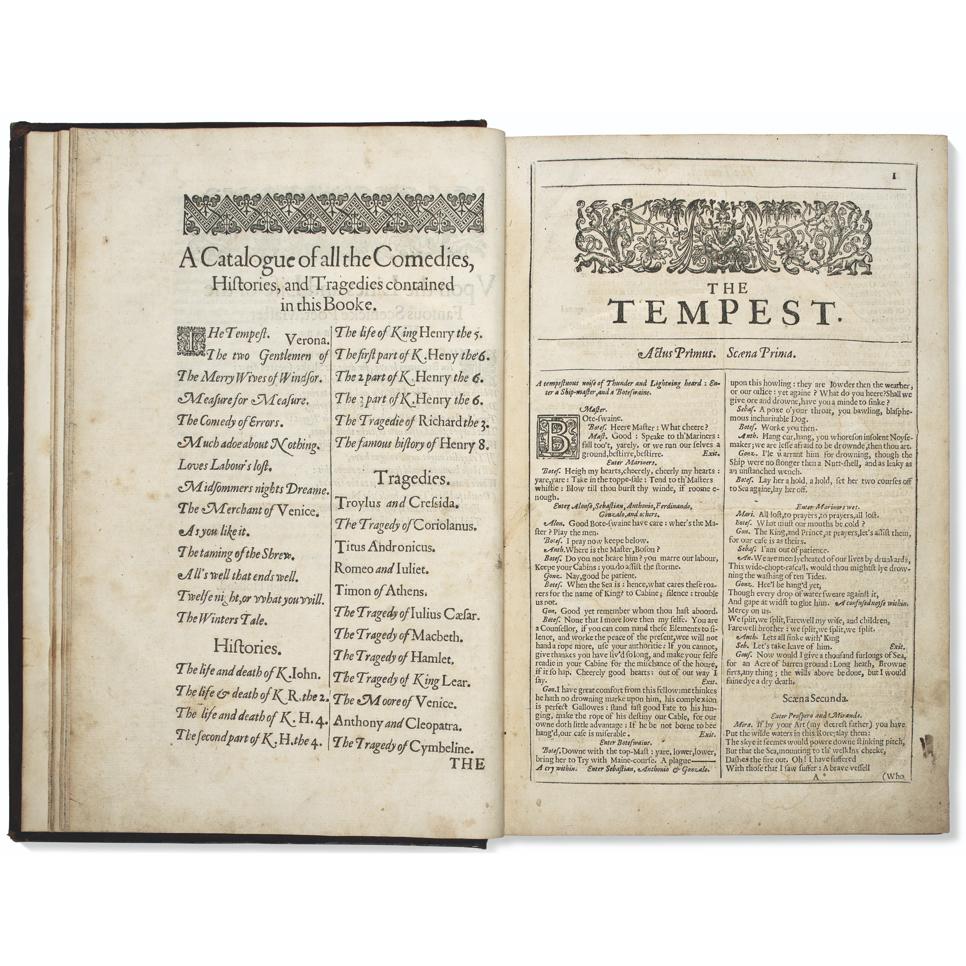 First Folio Hamlet