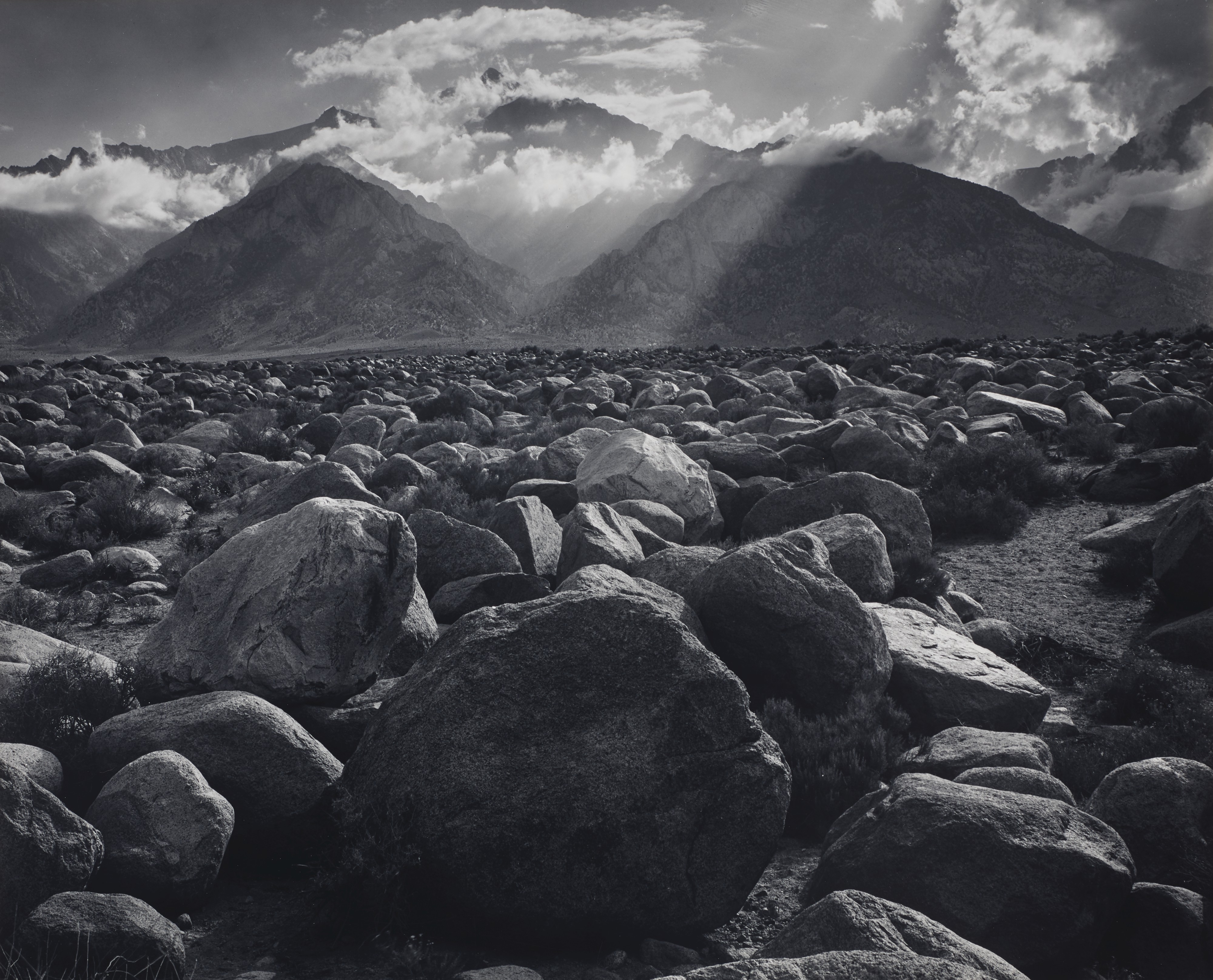 ANSEL ADAMS (1902–1984), Mount Williamson, Sierra Nevada, from
