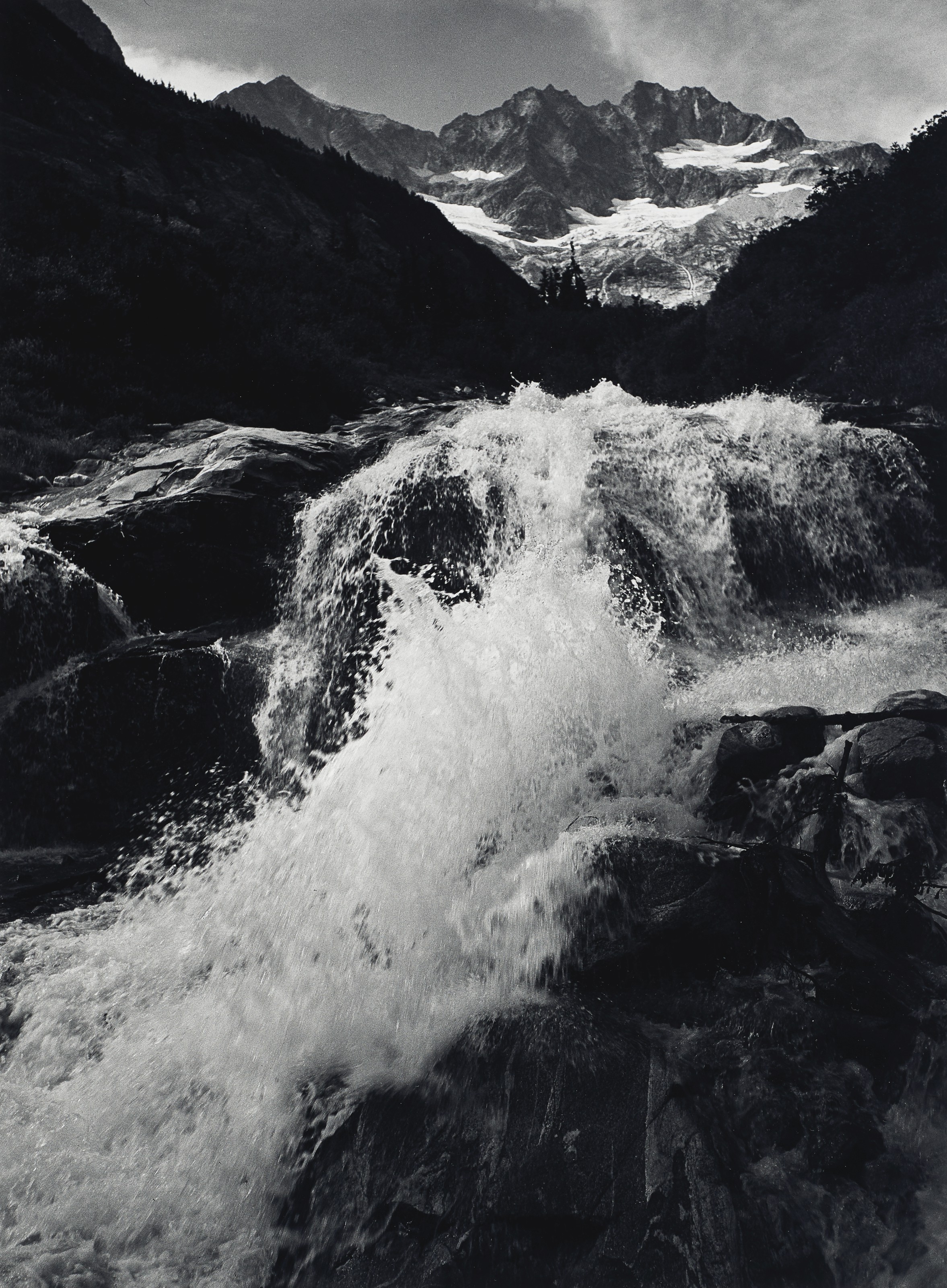 ANSEL ADAMS (1902–1984), In Cascade National Park, Washington, c. 1960