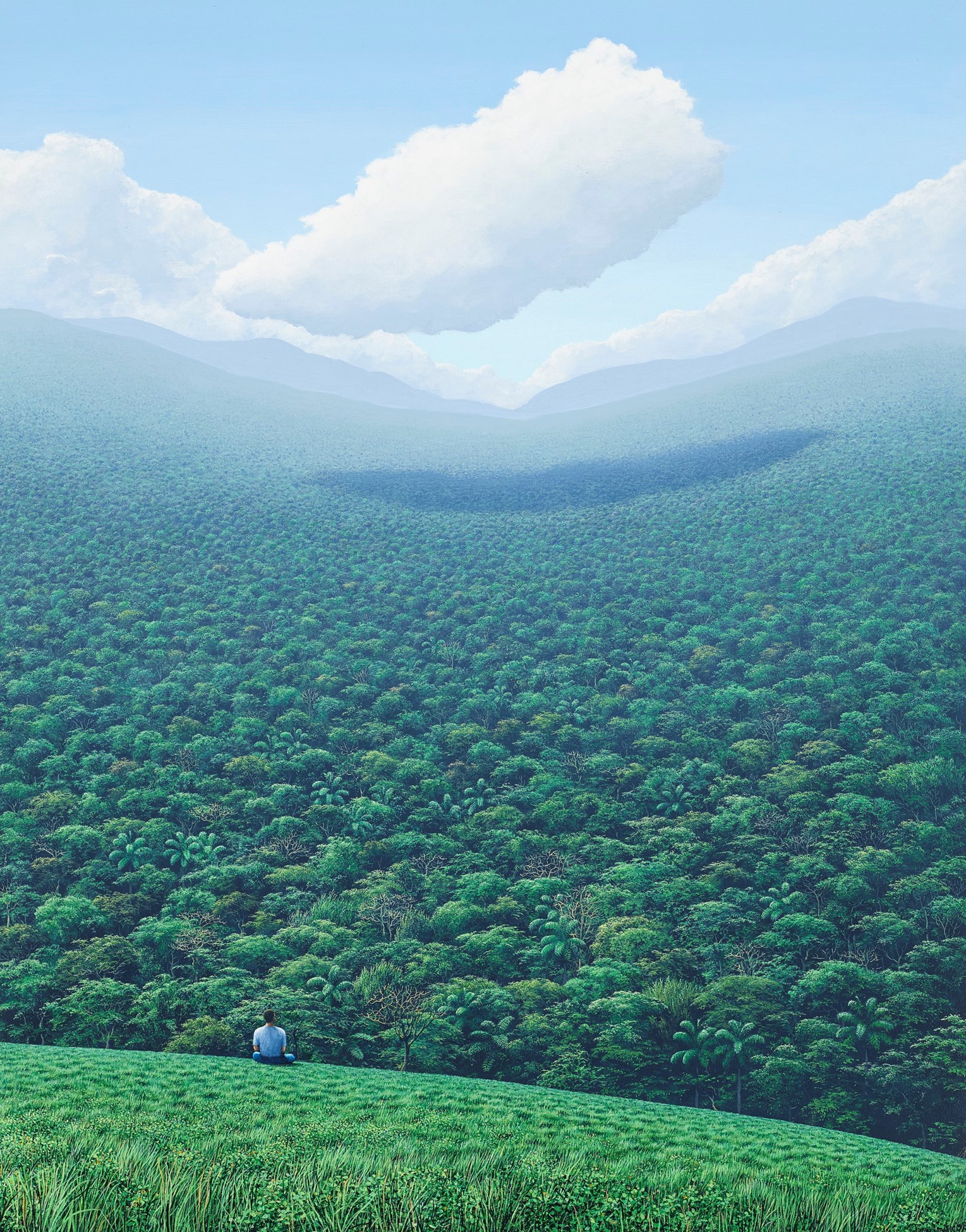 Tomás Sánchez (b. 1948), Pensamiento Nube Christie's