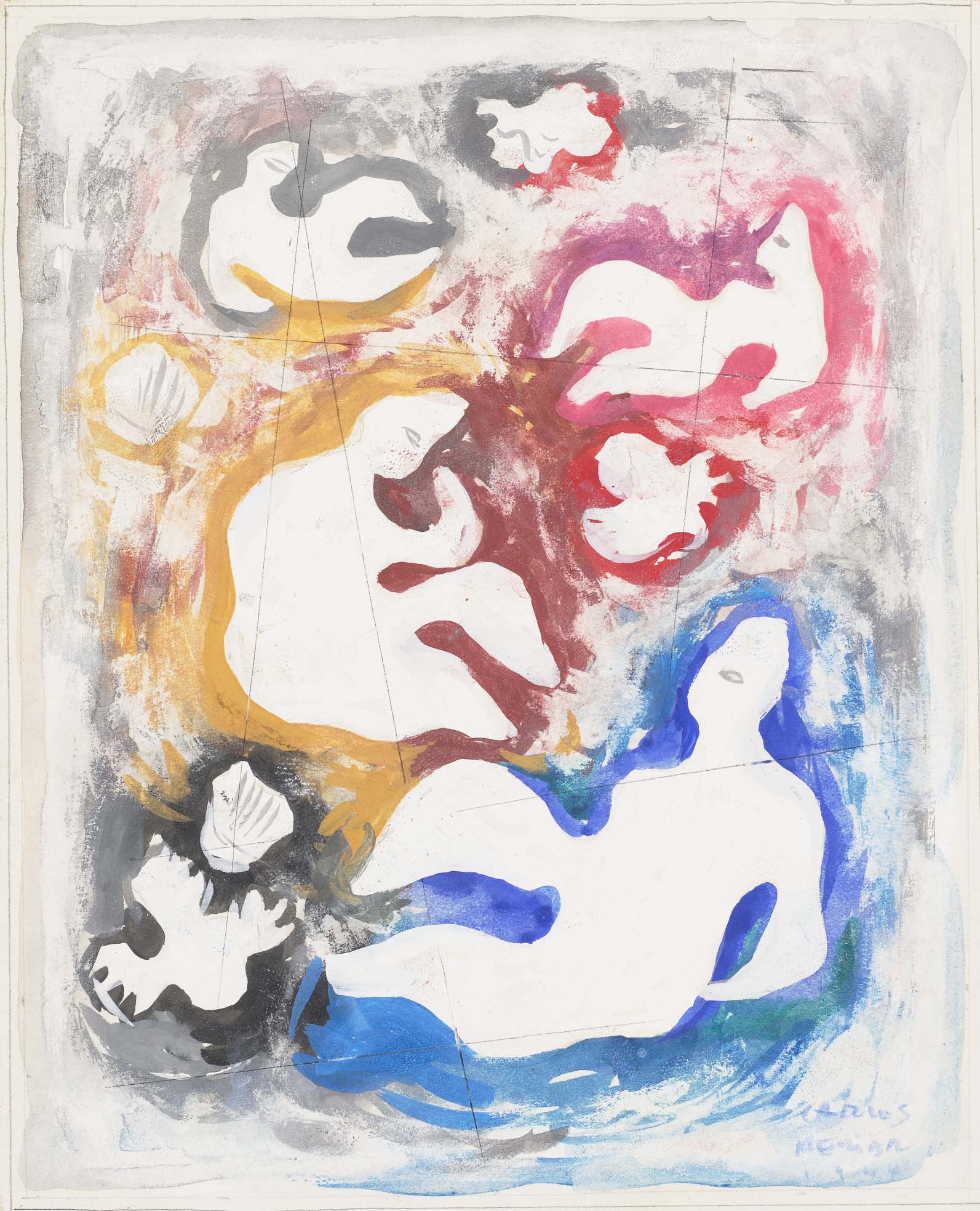 Carlos Mérida (18911984)Carlos Mérida (18911984)Costa verde, a la