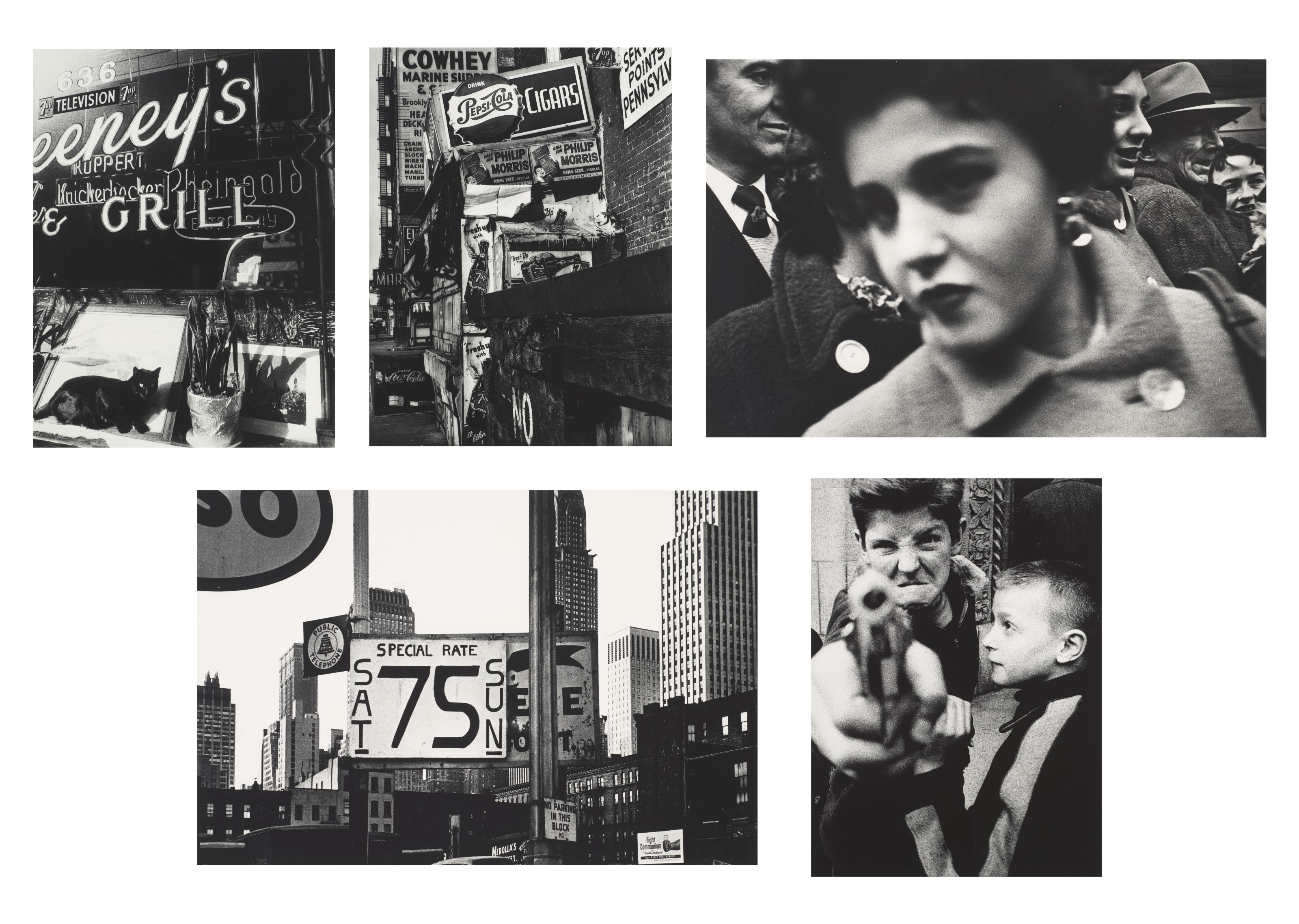 WILLIAM KLEIN (B. 1928), William Klein: New York 54/55, 1954-1955 