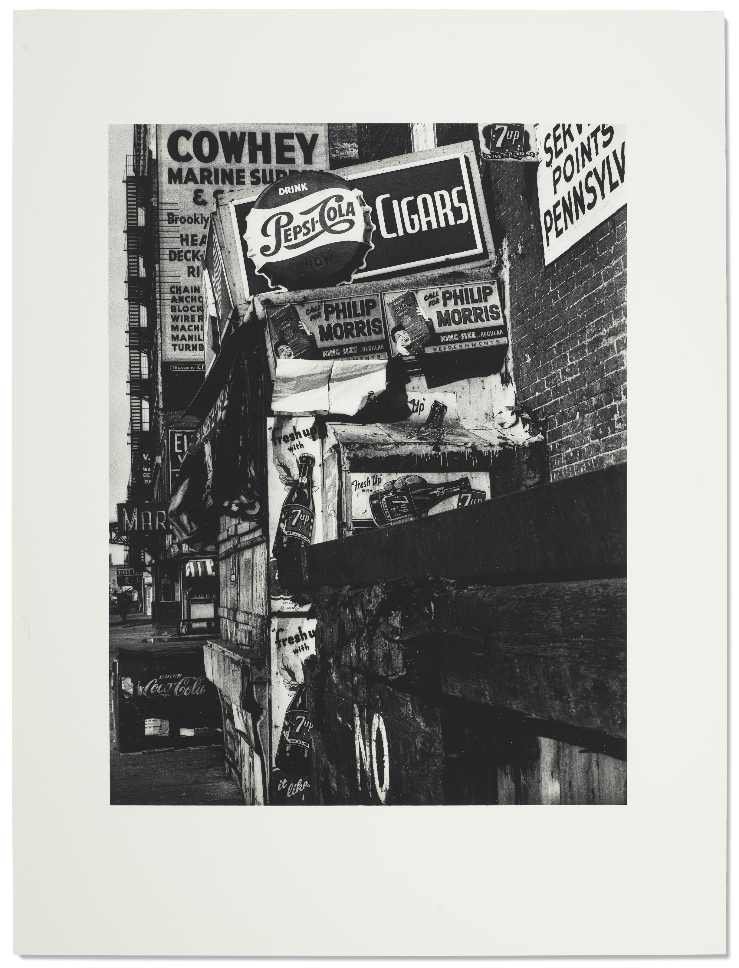 WILLIAM KLEIN (B. 1928), William Klein: New York 54/55, 1954