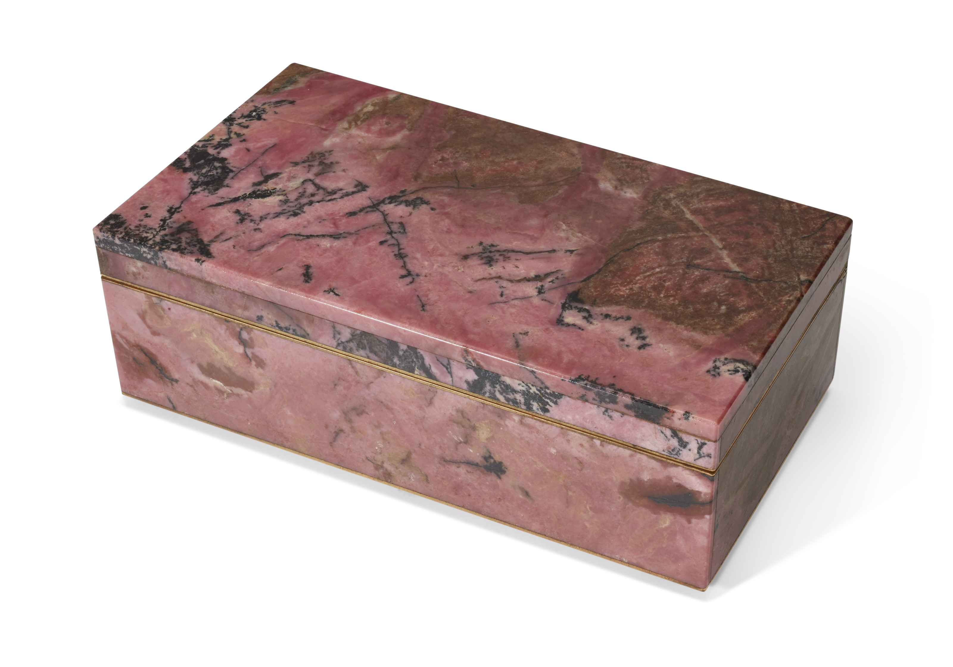A RUSSIAN RHODONITE BOX, 20TH CENTURY | Christie’s