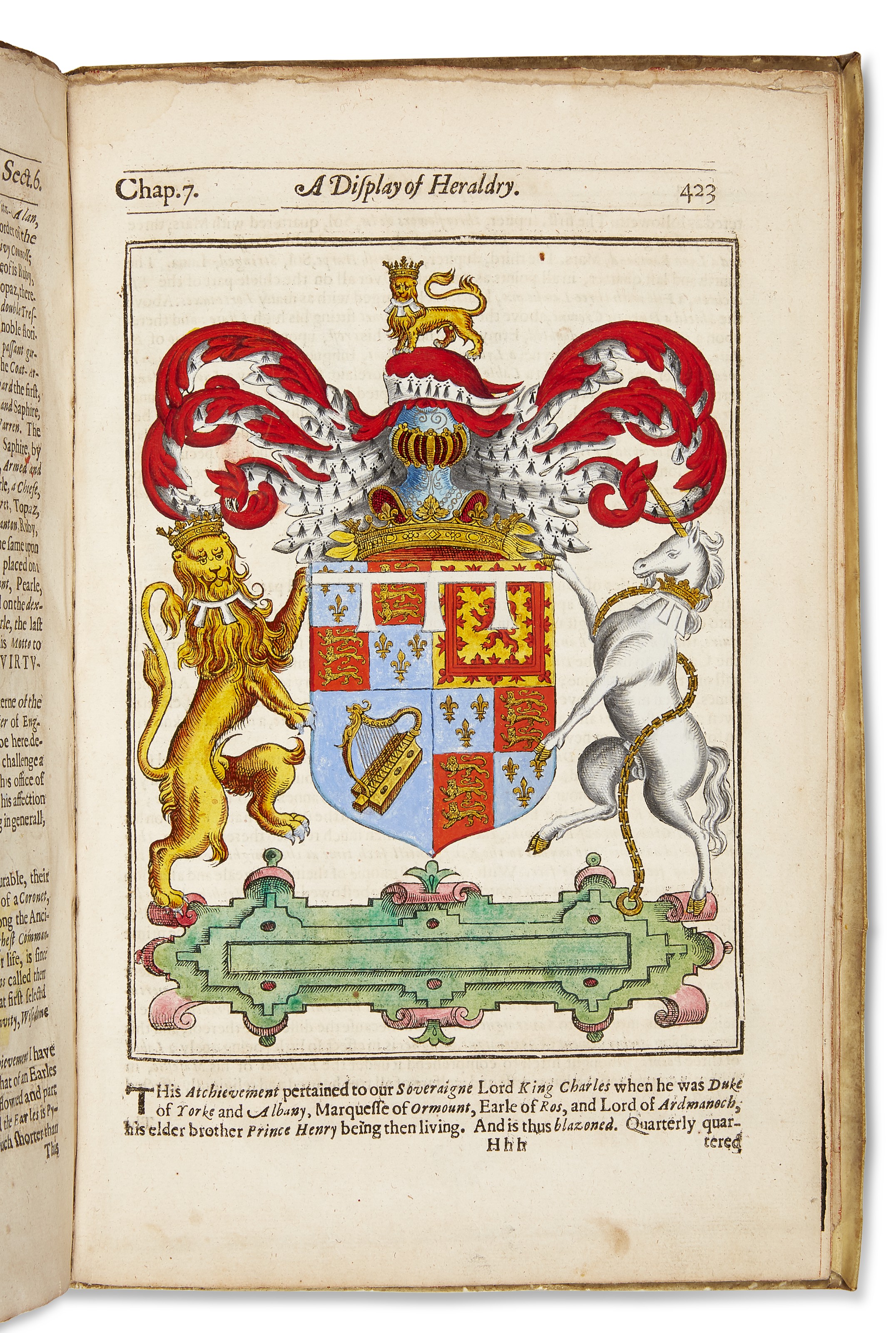 GUILLIM'S HERALDRY 1724年版（A display of heraldry