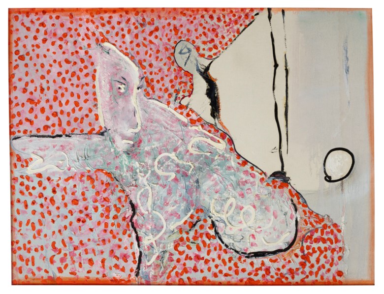 Lui Shuishi (b. 1962), The Smart One, 2014. Oil on canvas. 130 x 170 cm (51⅛  x 66⅞ in). Estimate $30,000-50,000. Offered in Contemporary Art Asia, until 12 March 2021, Online