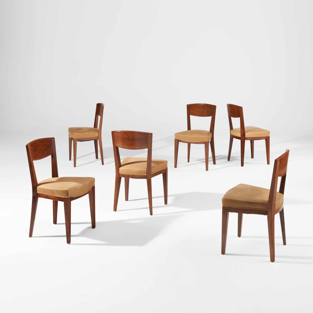 EUGÉNE PRINTZ (18891948), SET OF SIX SIDE CHAIRS, CIRCA 1925 Christie's