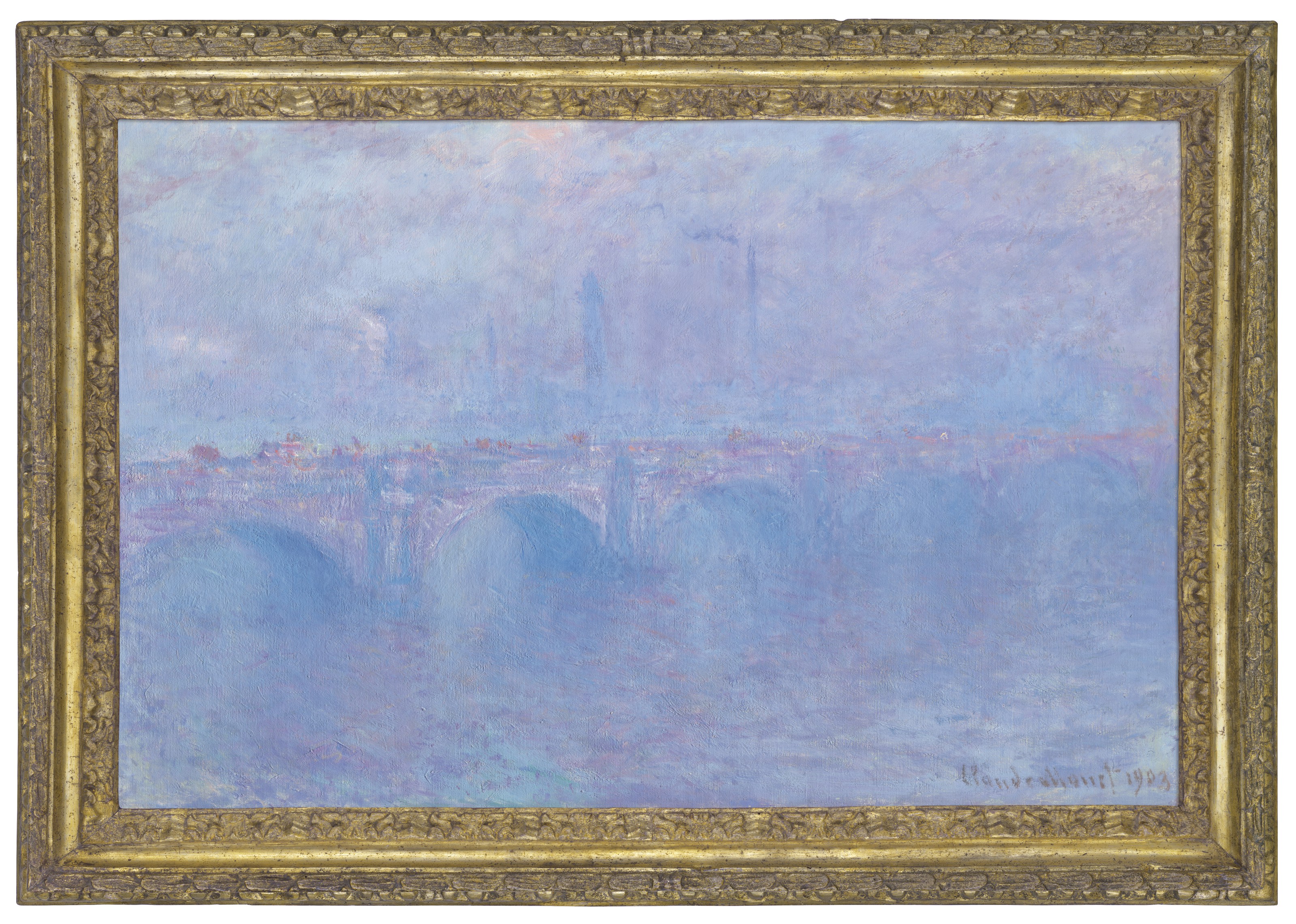 Claude Monet (1840-1926), Waterloo Bridge, effet de brouillard