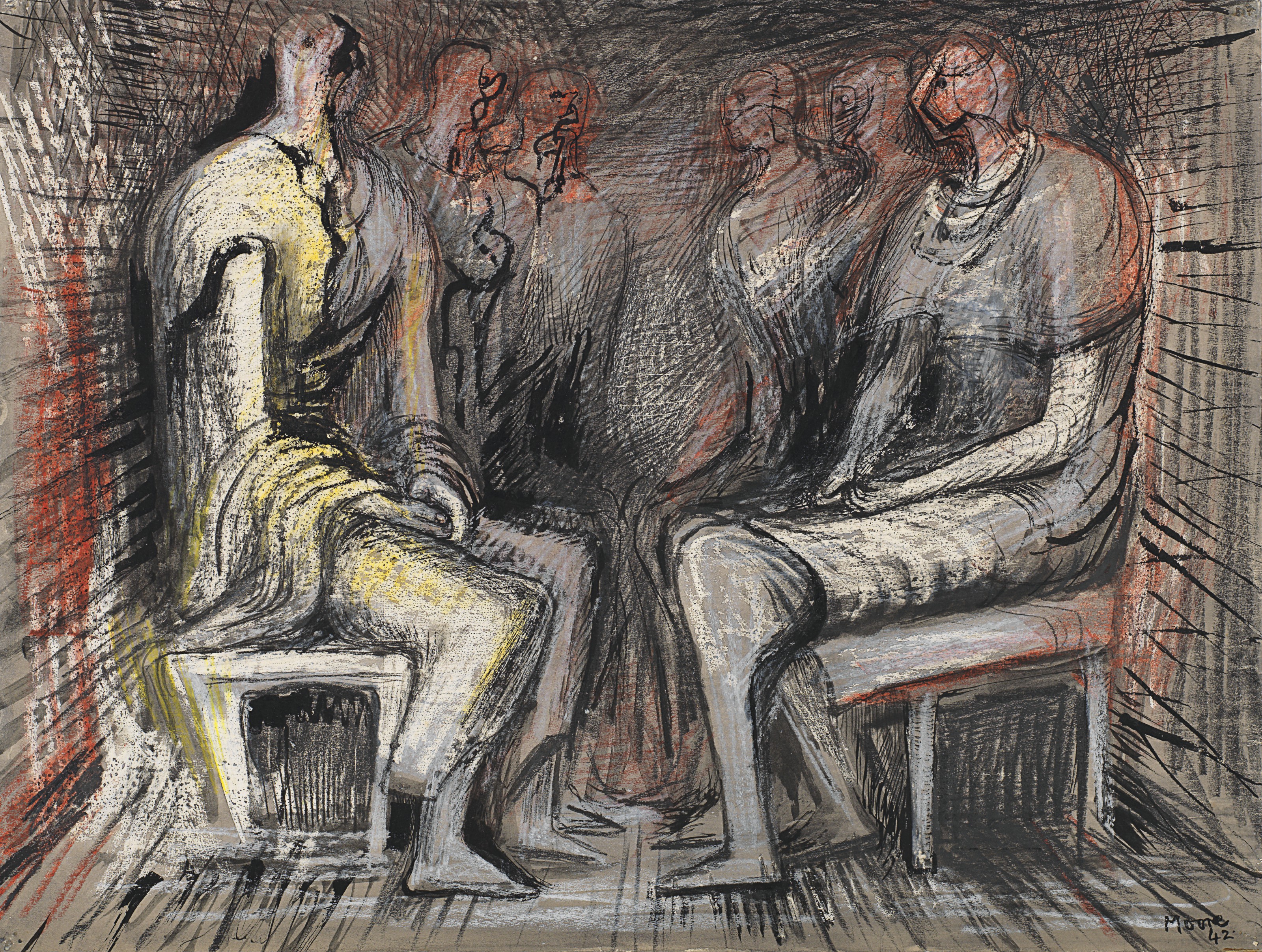Seated Figures