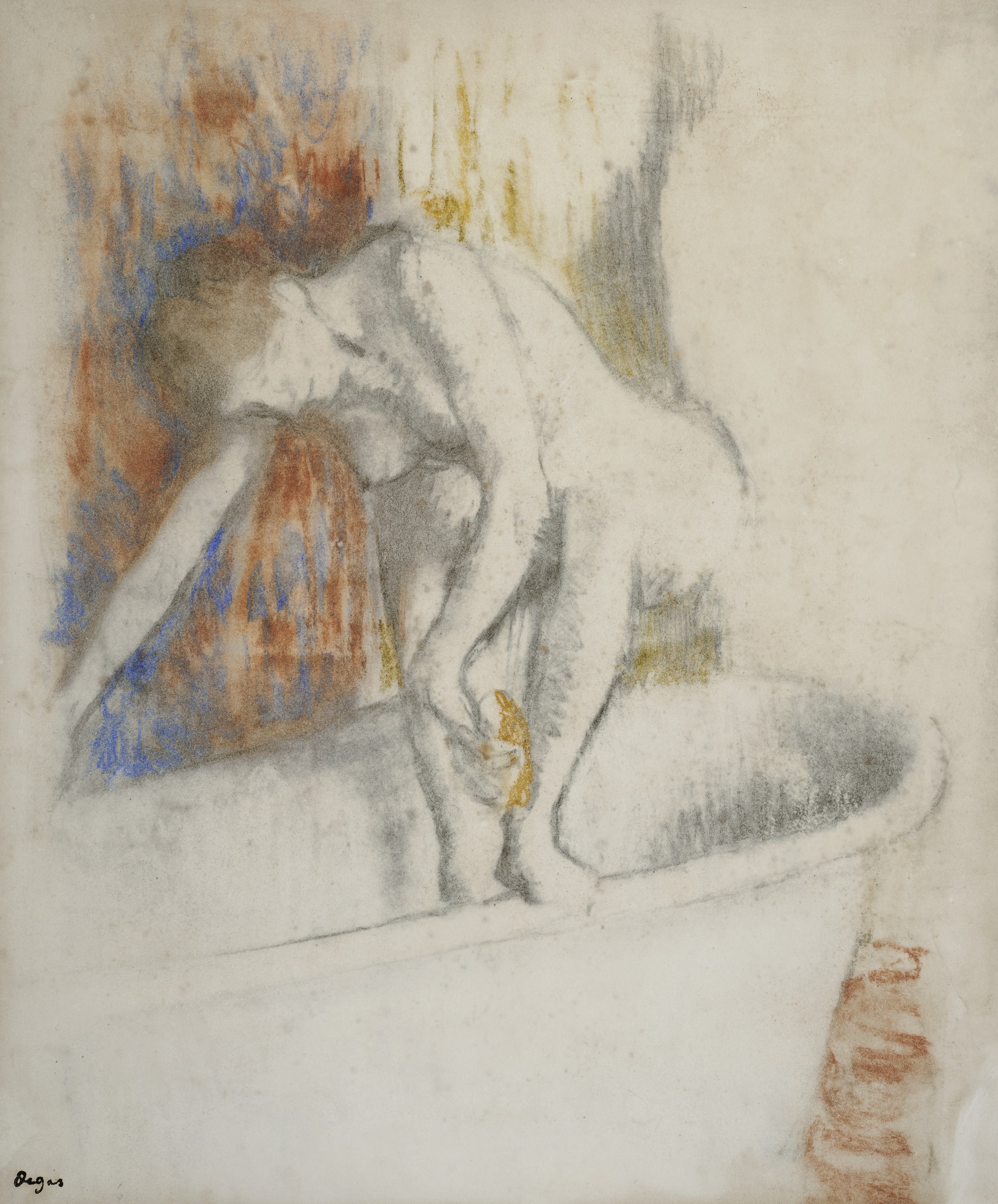 Edgar Degas、エドガー・ドガ【APRES LE BAIN】 Edgar Degas, Le Petit