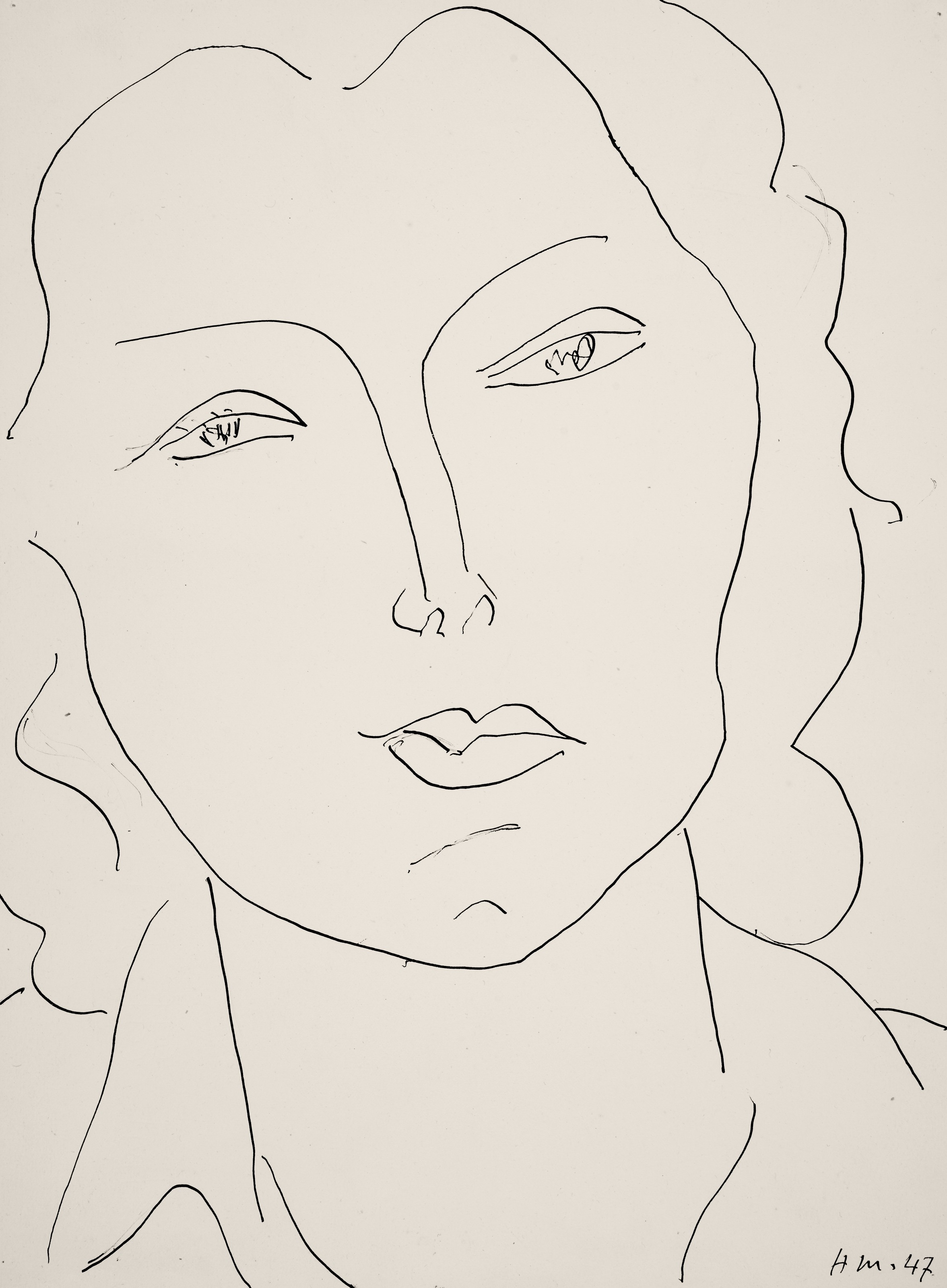 Tête de femme