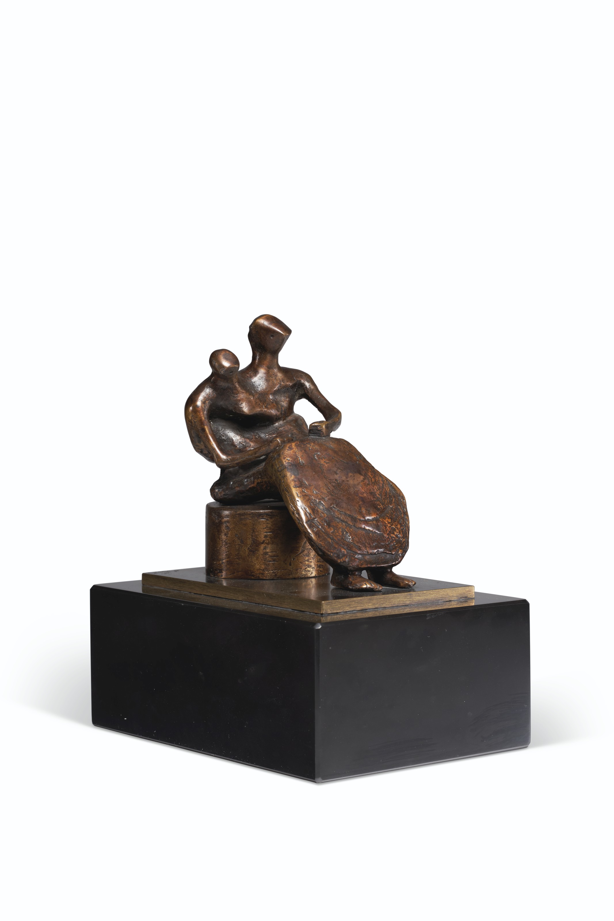 Seated Mother and Child
