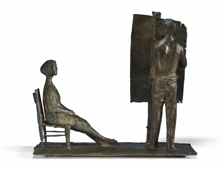 Manzù (19081991), Pittore e modella Christie's