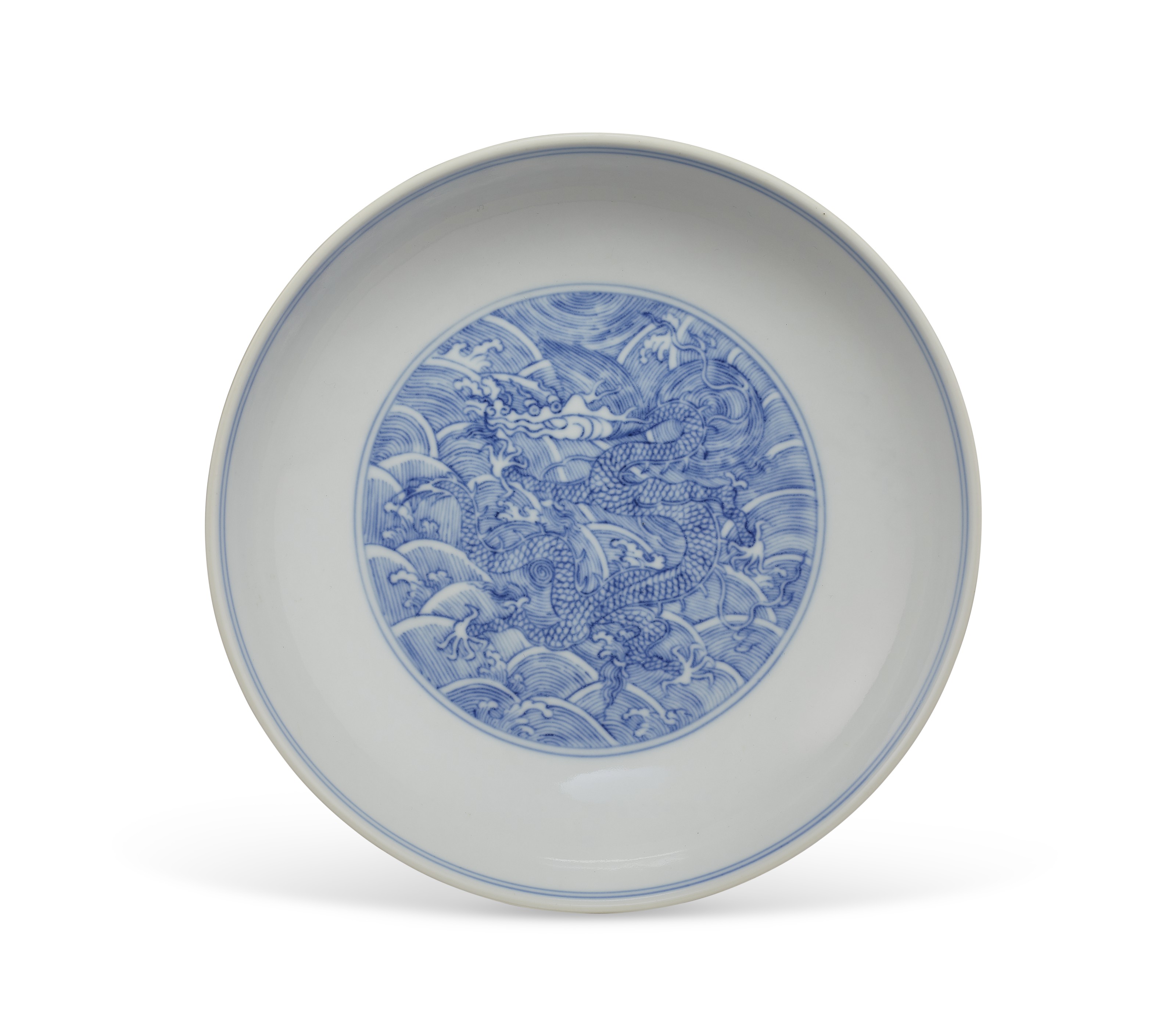 A BLUE AND WHITE `BOYS' BOWL, CHINA, KANGXI SIX-CHARACTER MARK 