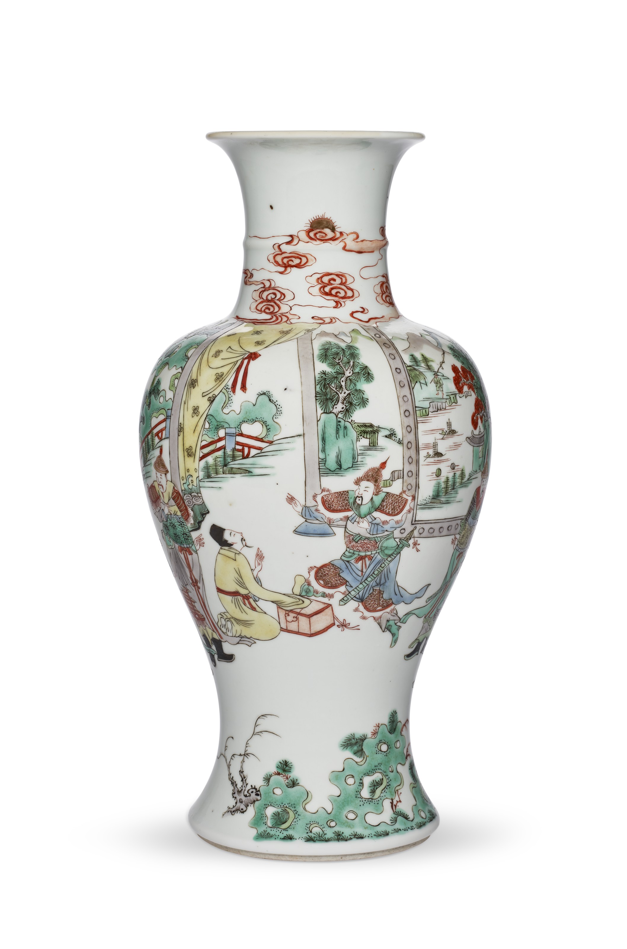 中国清光绪茶叶末釉瓶六字楷书刻款, CHINA, GUANGXU INCISED SIX