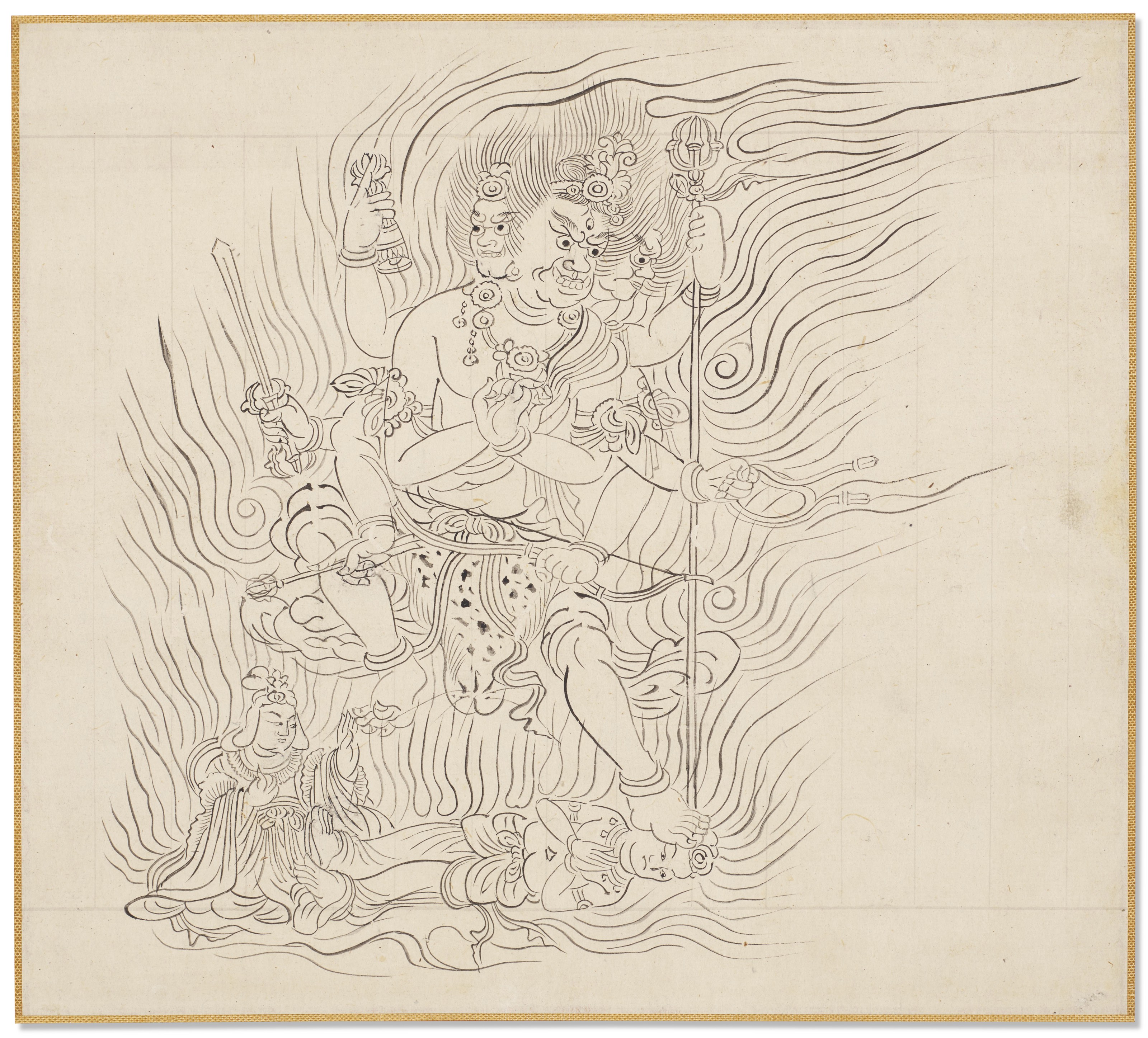 ANONYMOUS (JAPAN, 18TH-19TH CENTURY), Zuzó (Iconographical