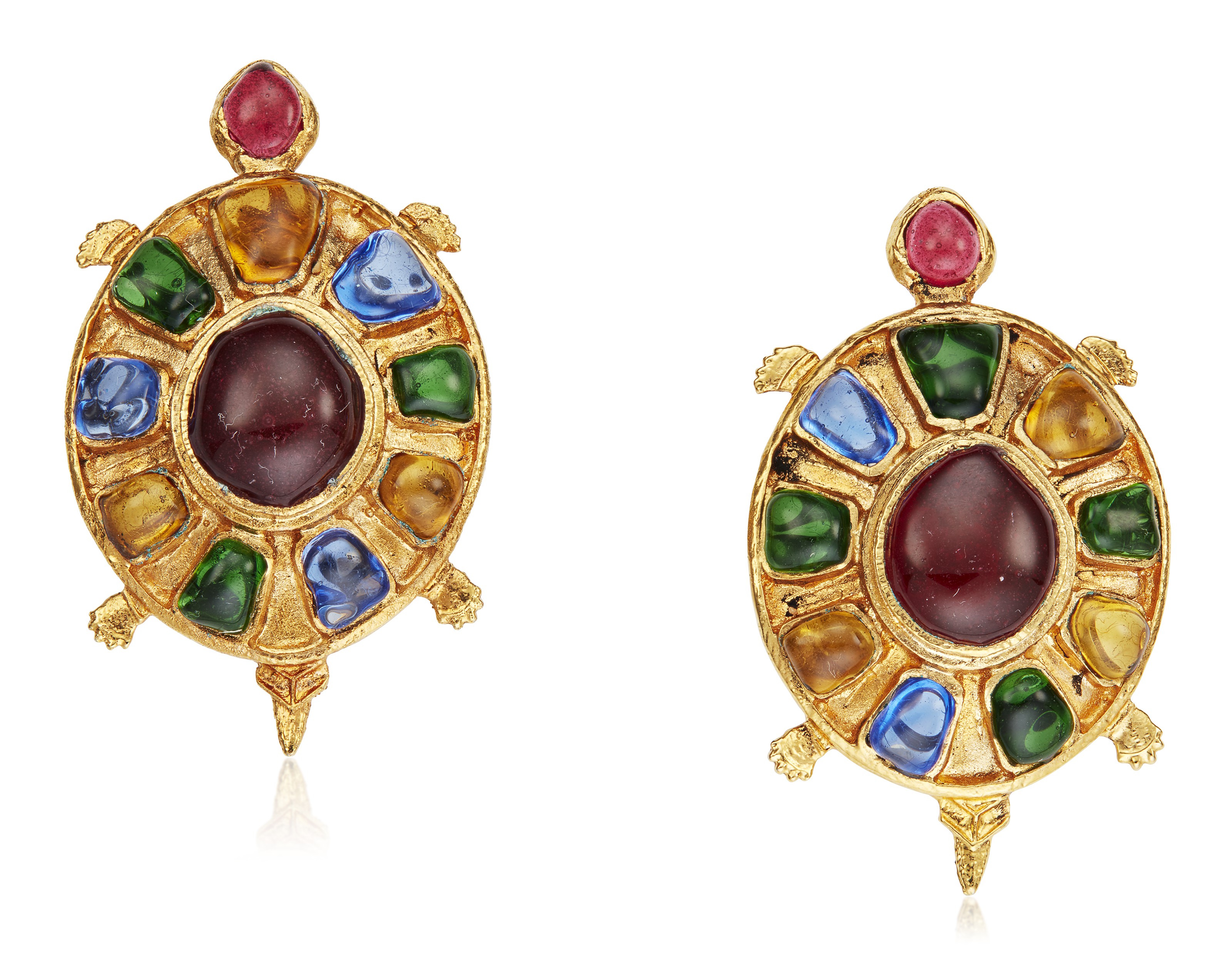 Gripoix earrings clearance
