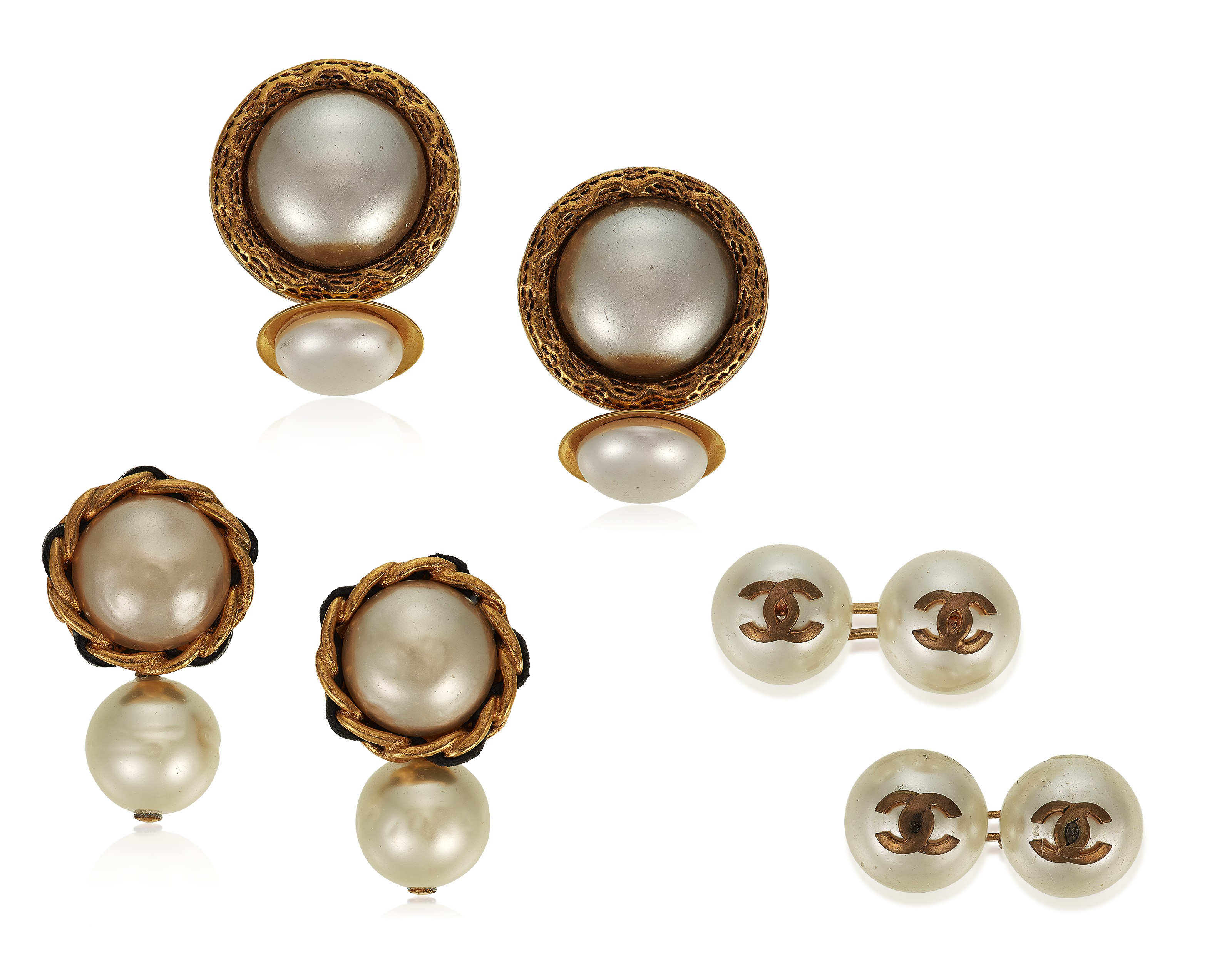 UNSIGNED CHANEL GROUP OF CUFFLINKS, Christie’s