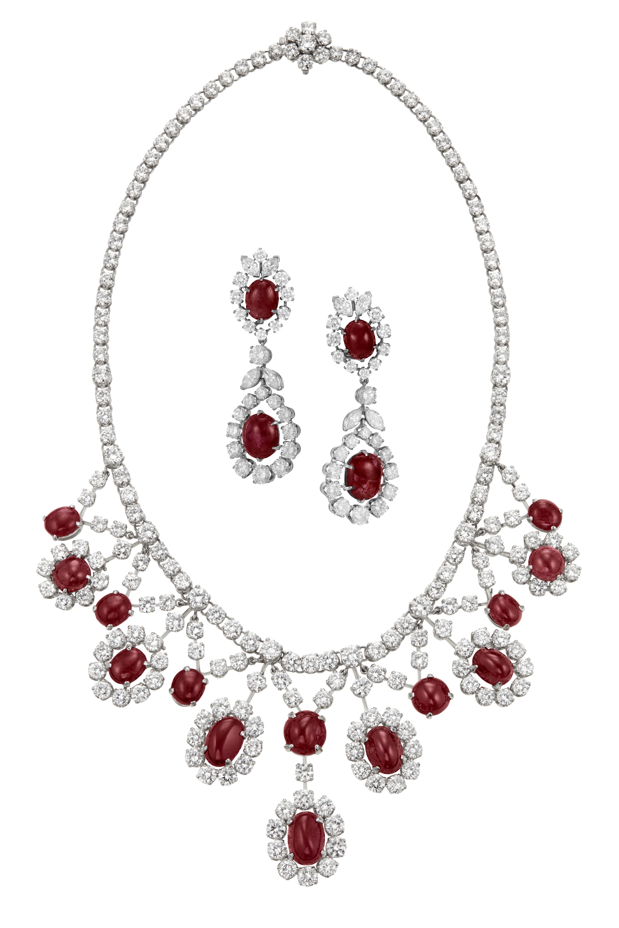 Van cleef ruby necklace new arrivals