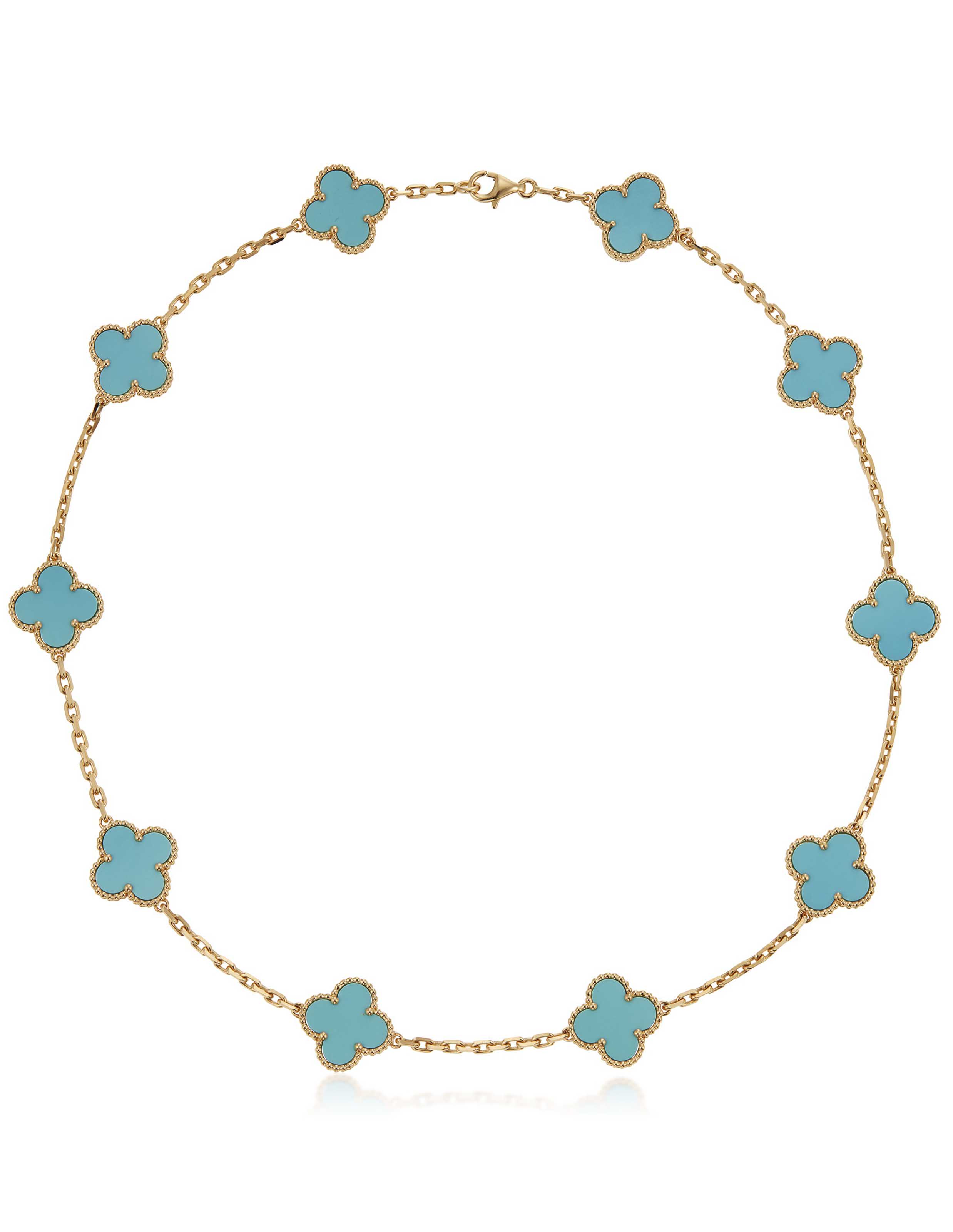 van cleef turquoise necklace