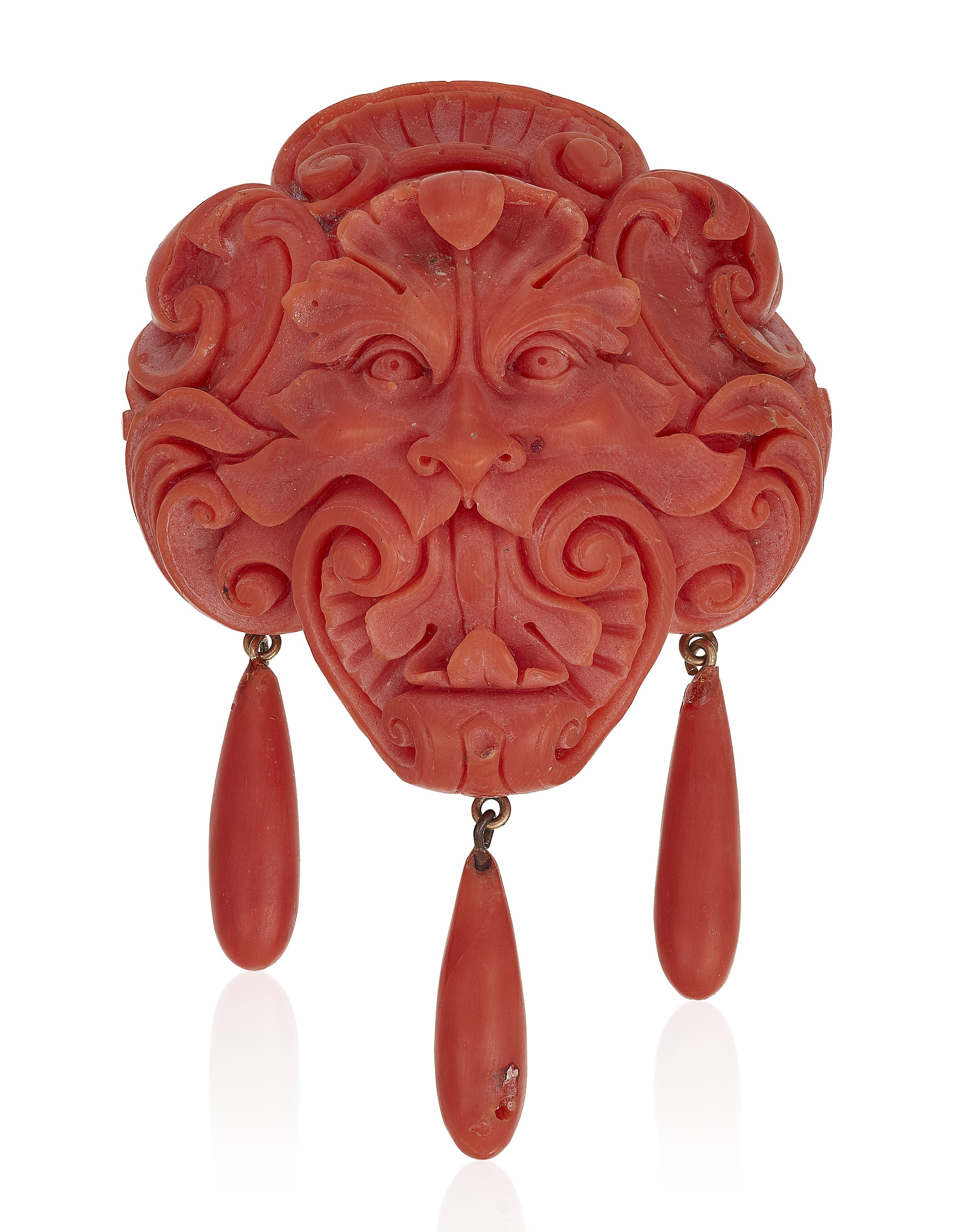 ANTIQUE CORAL BROOCH, Christie’s