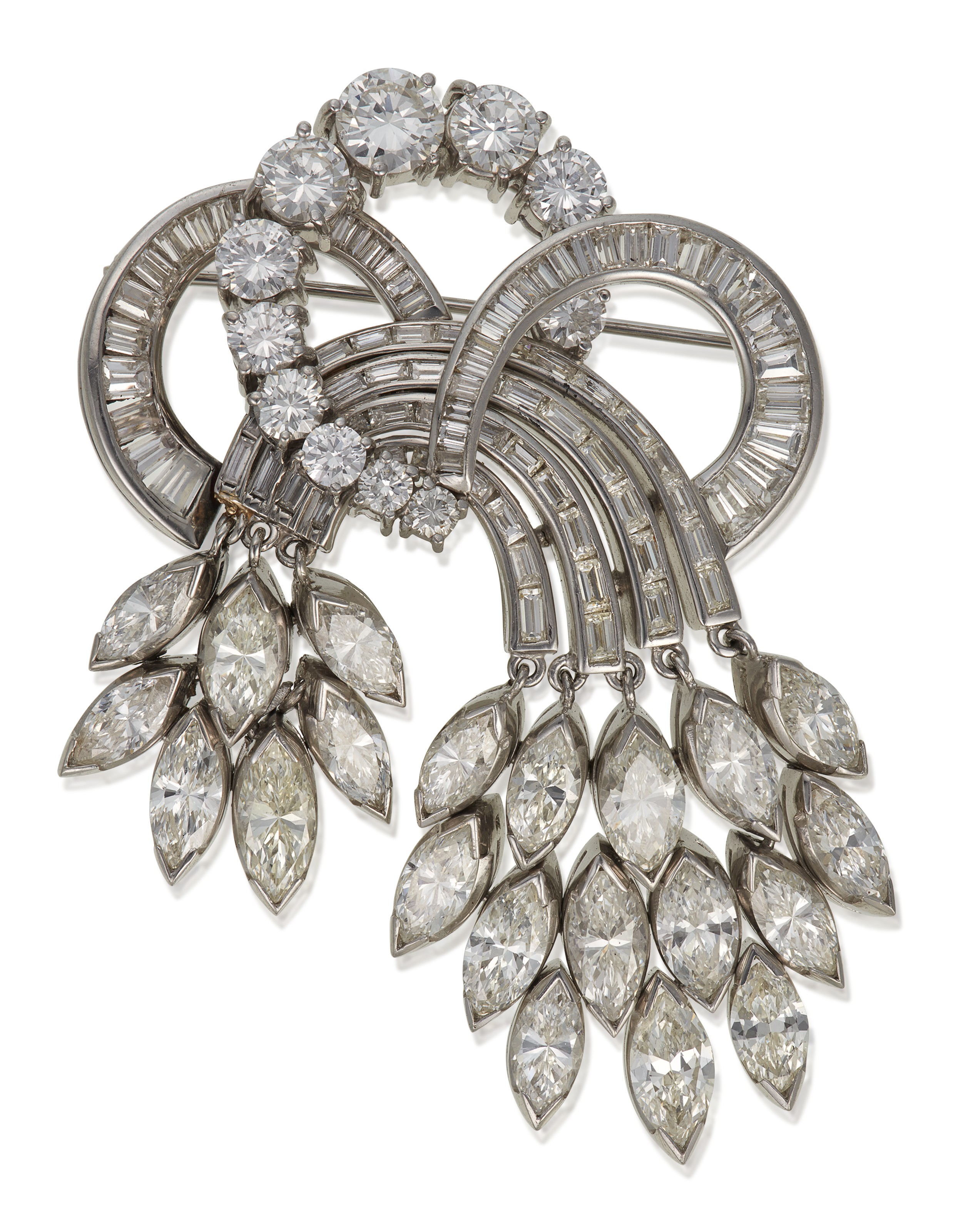 Platinum brooch hotsell