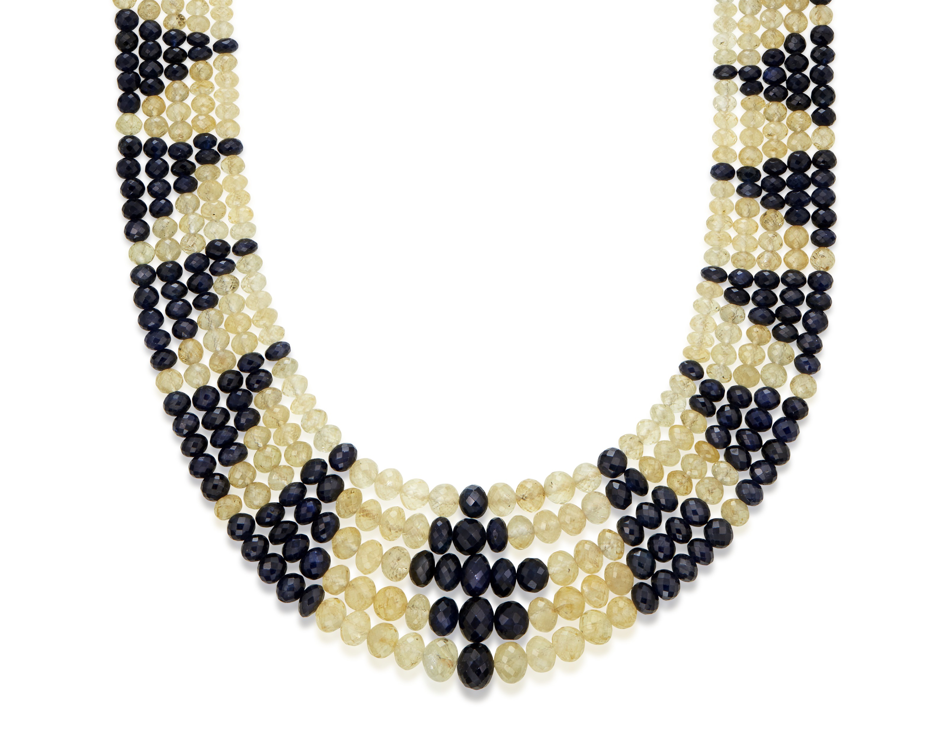 MULTICOLORED SAPPHIRE BEAD NECKLACE, Christie’s