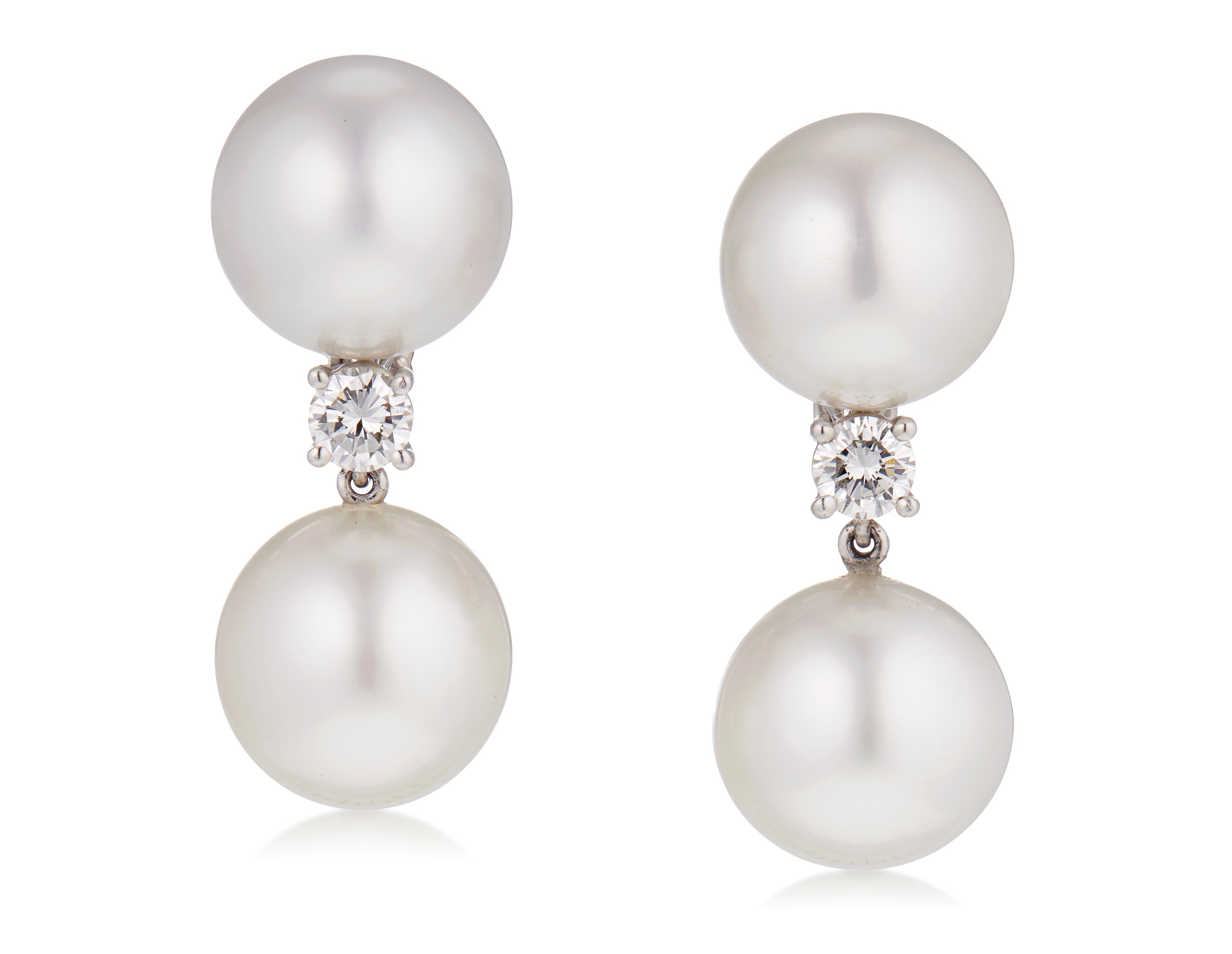 Harry winston pearl hot sale earrings