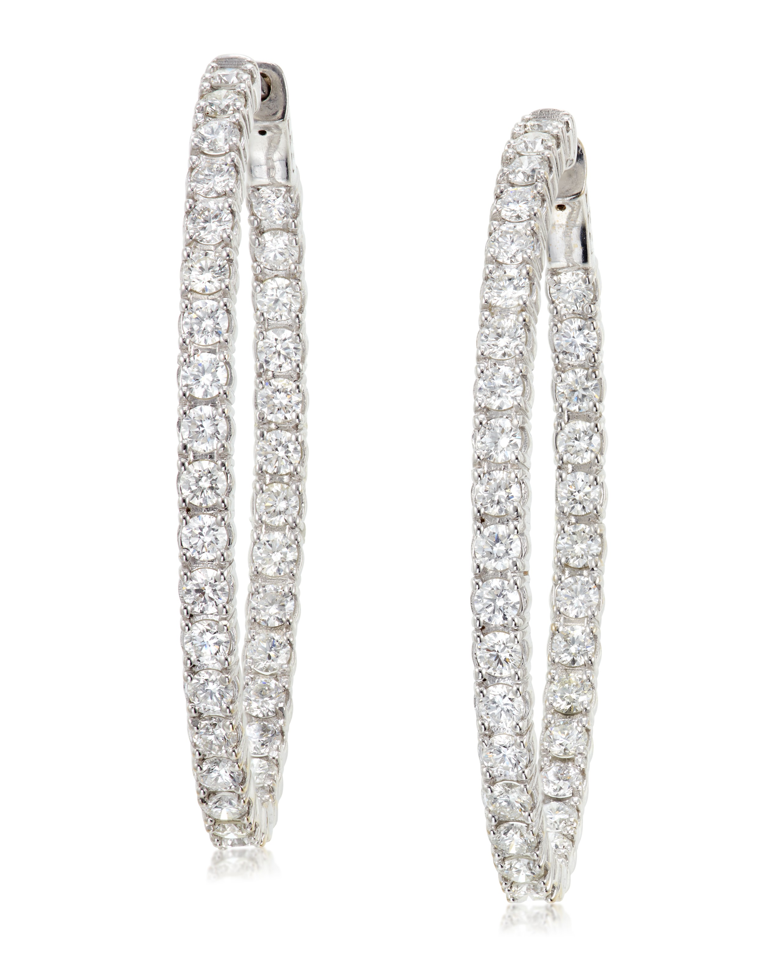 Catalog image of DIAMOND HOOP EARRINGS