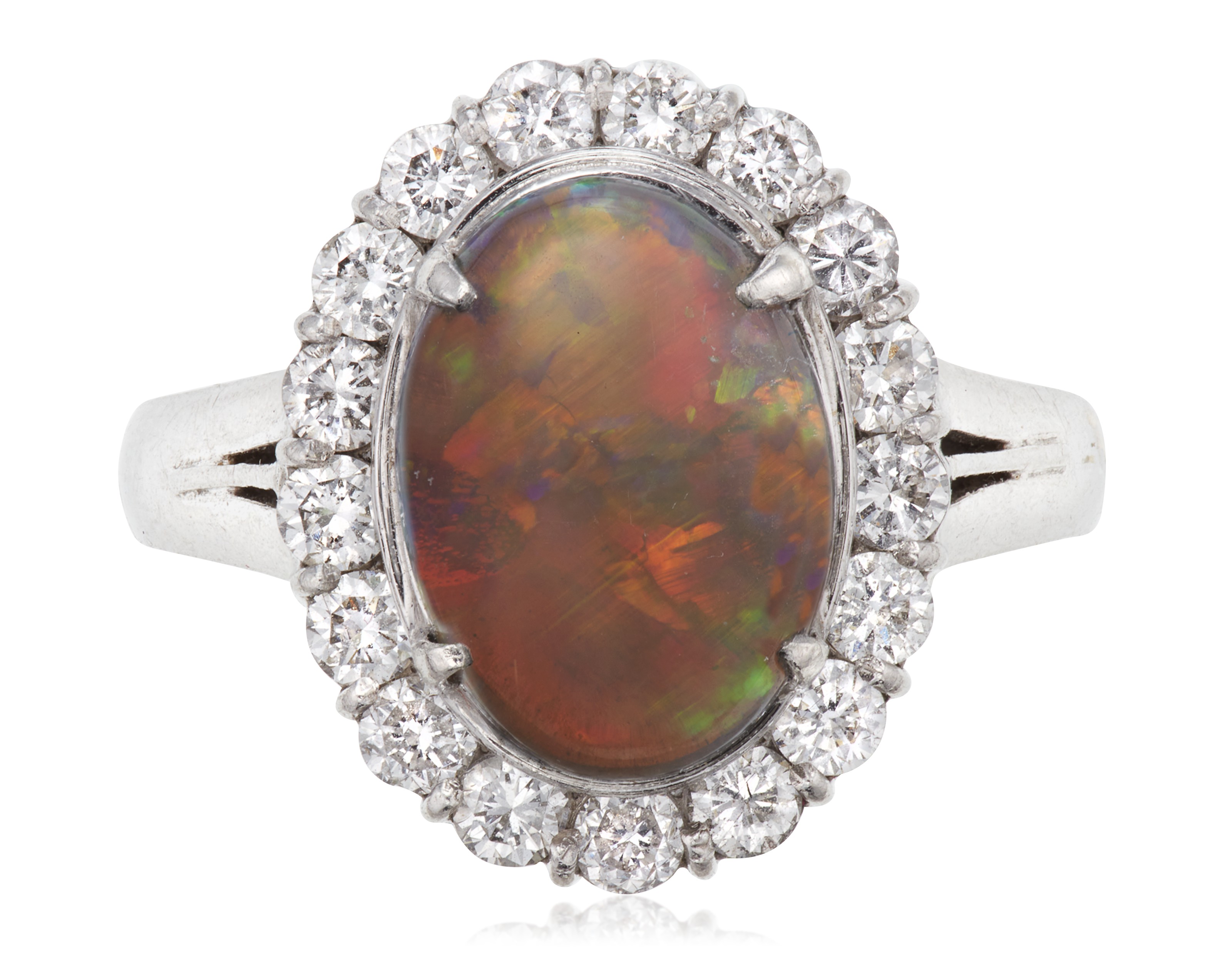 TIFFANY & CO. OPAL AND DIAMOND RING, Christie’s