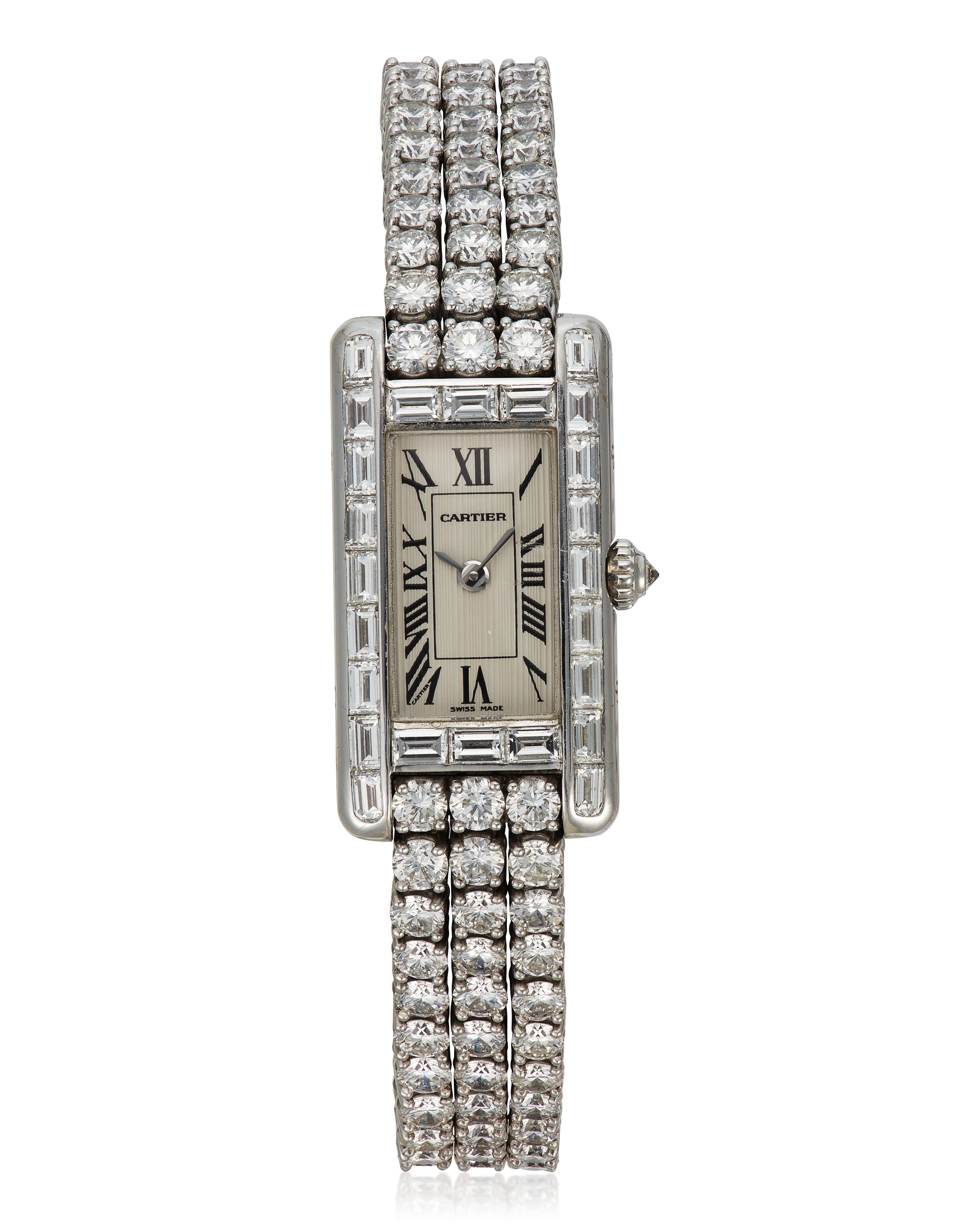 CARTIER DIAMOND WRISTWATCH, Christie’s