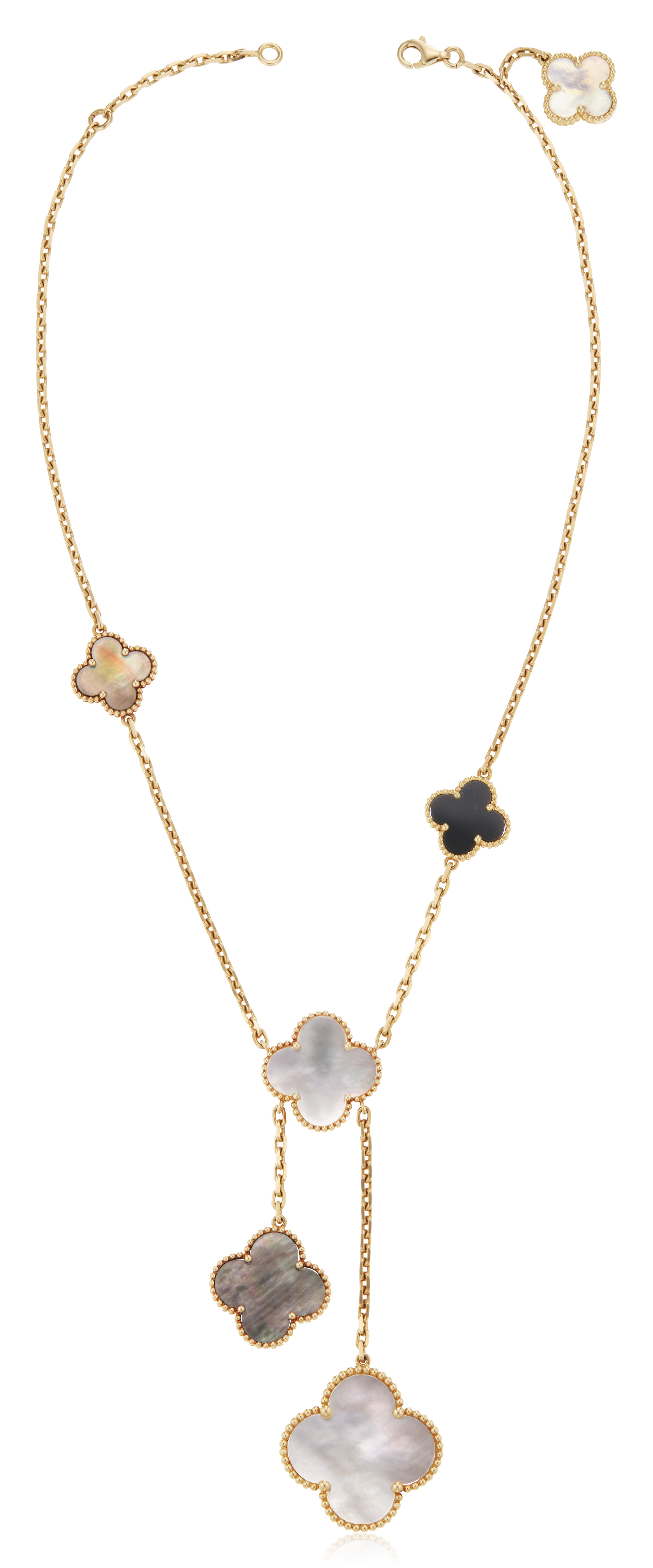 NO RESERVE | VAN CLEEF & ARPELS MOTHER-OF-PEARL AND ONYX 'MAGIC