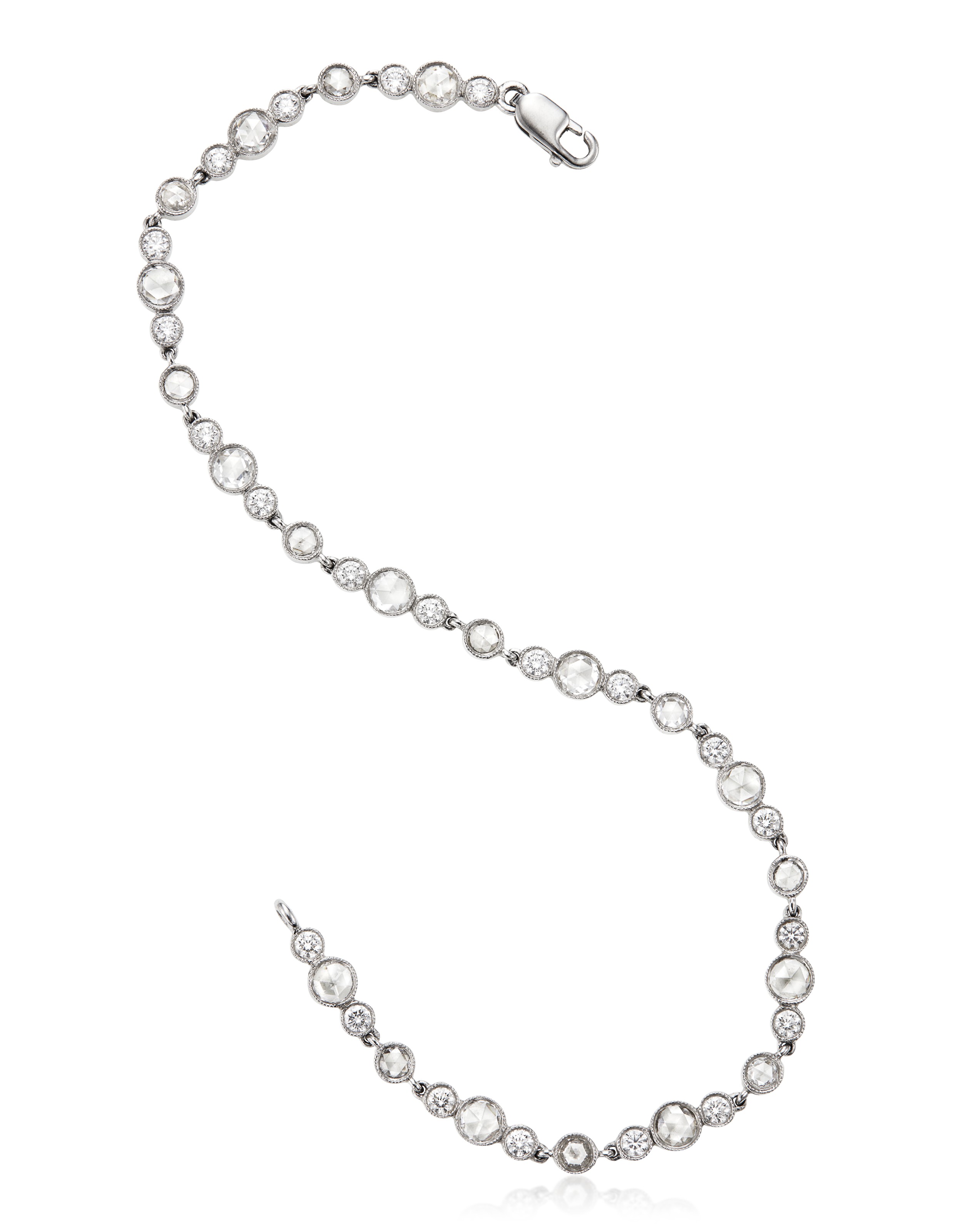 TIFFANY CO. SET OF DIAMOND COBBLESTONE JEWLERY Christie s