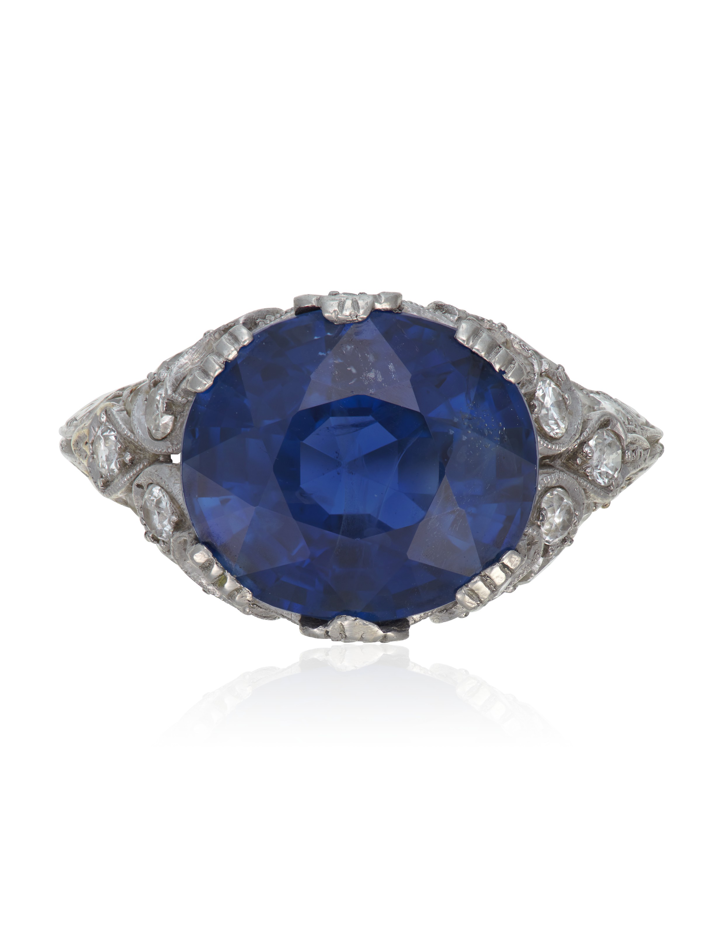 BELLE ÉPOQUE SAPPHIRE AND DIAMOND RING, | Christie's
