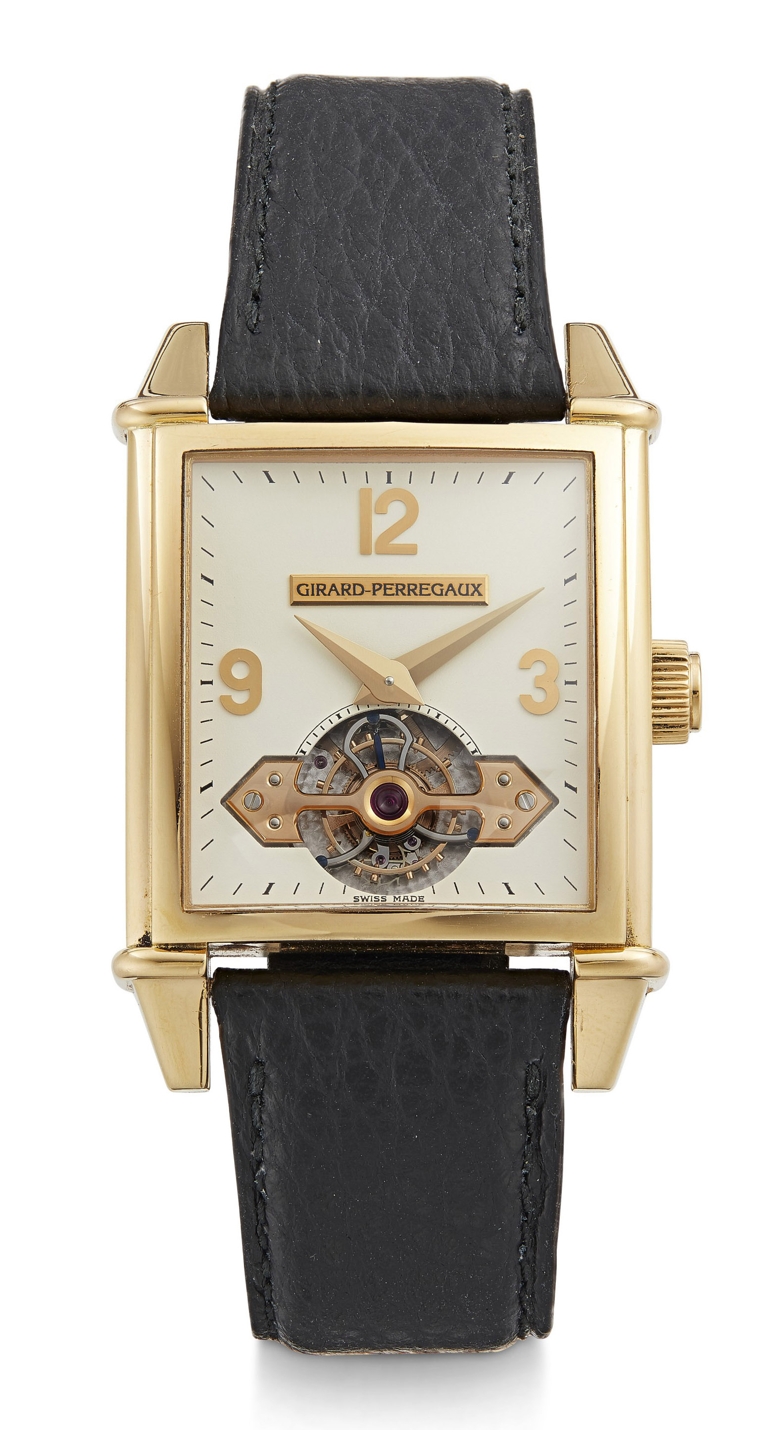 GIRARD-PERREGAUX, TOURBILLON, 18K PINK GOLD, REF. 9985, | Christie's