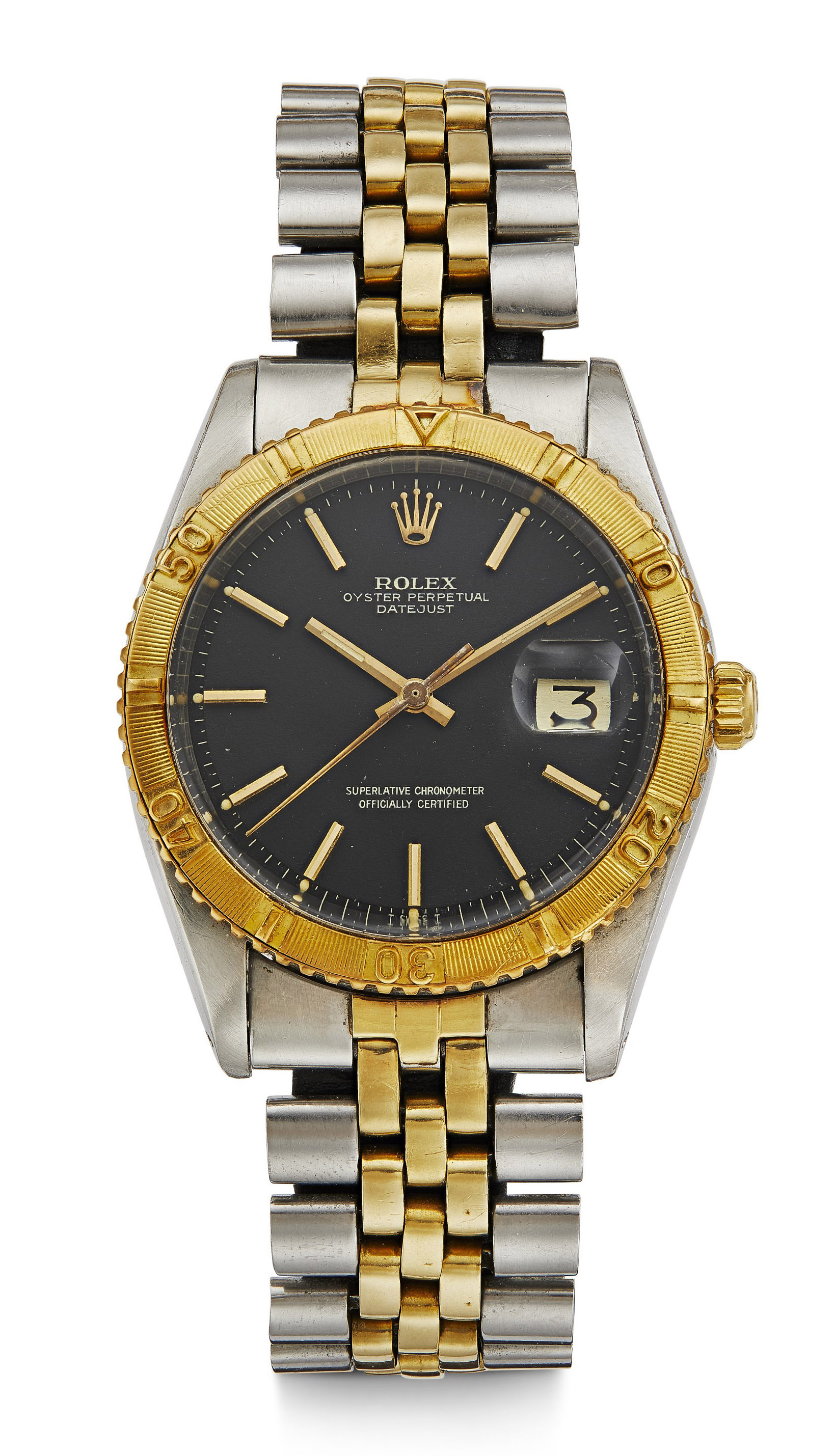 Rolex thunderbird two tone 2025