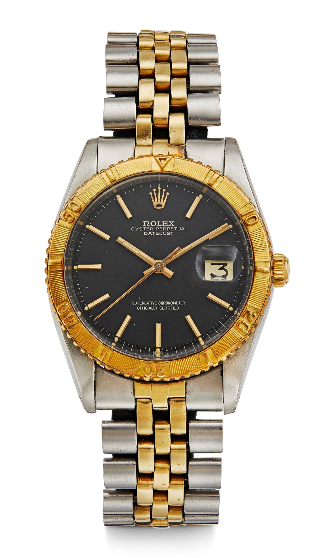 Rolex Datejust Thunderbird Two Tone Ref 1625 Christie S