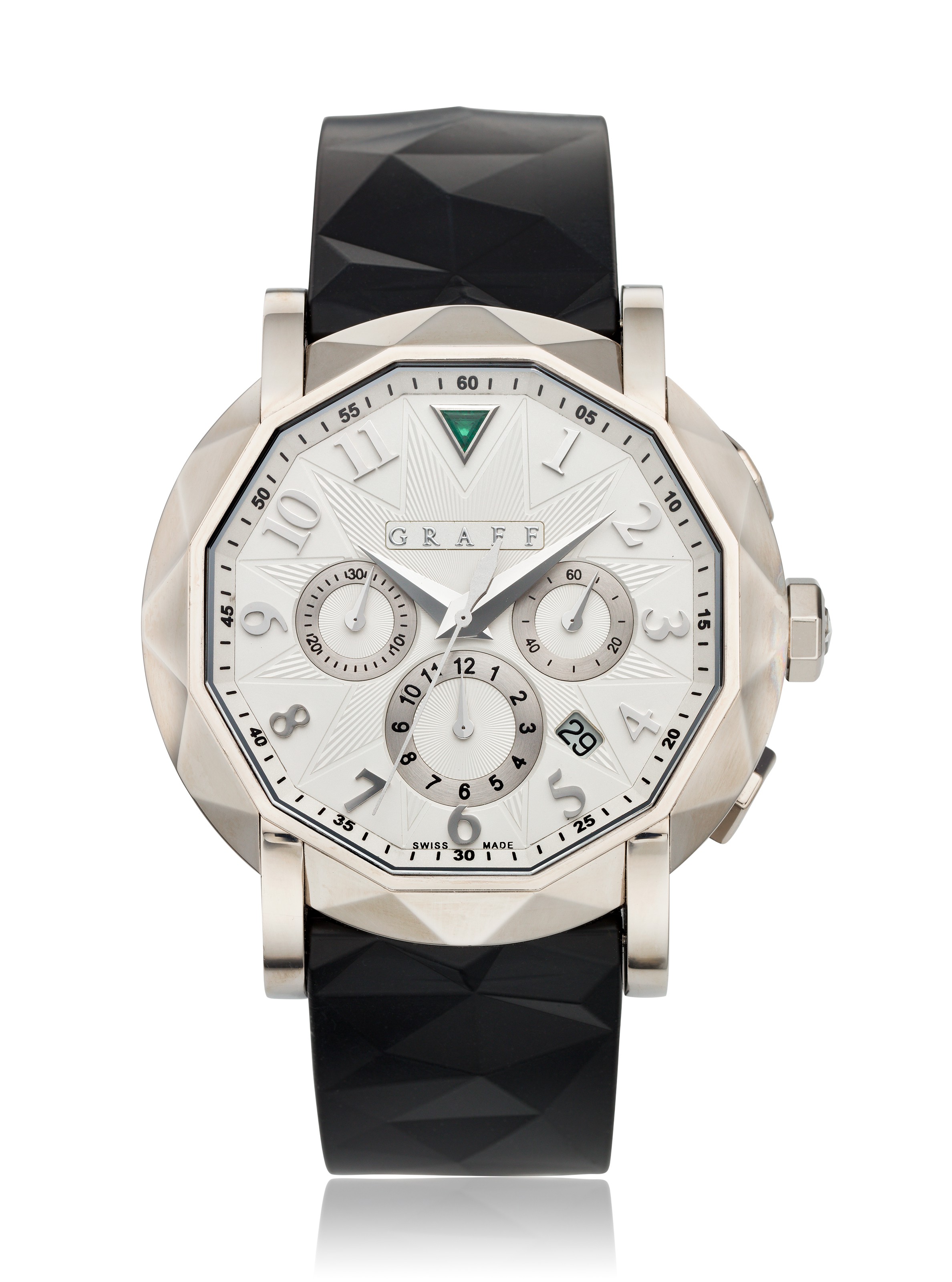 GRAFF, CHRONOGRAFF, 18K WHITE GOLD, REF. CG45W, | Christie’s